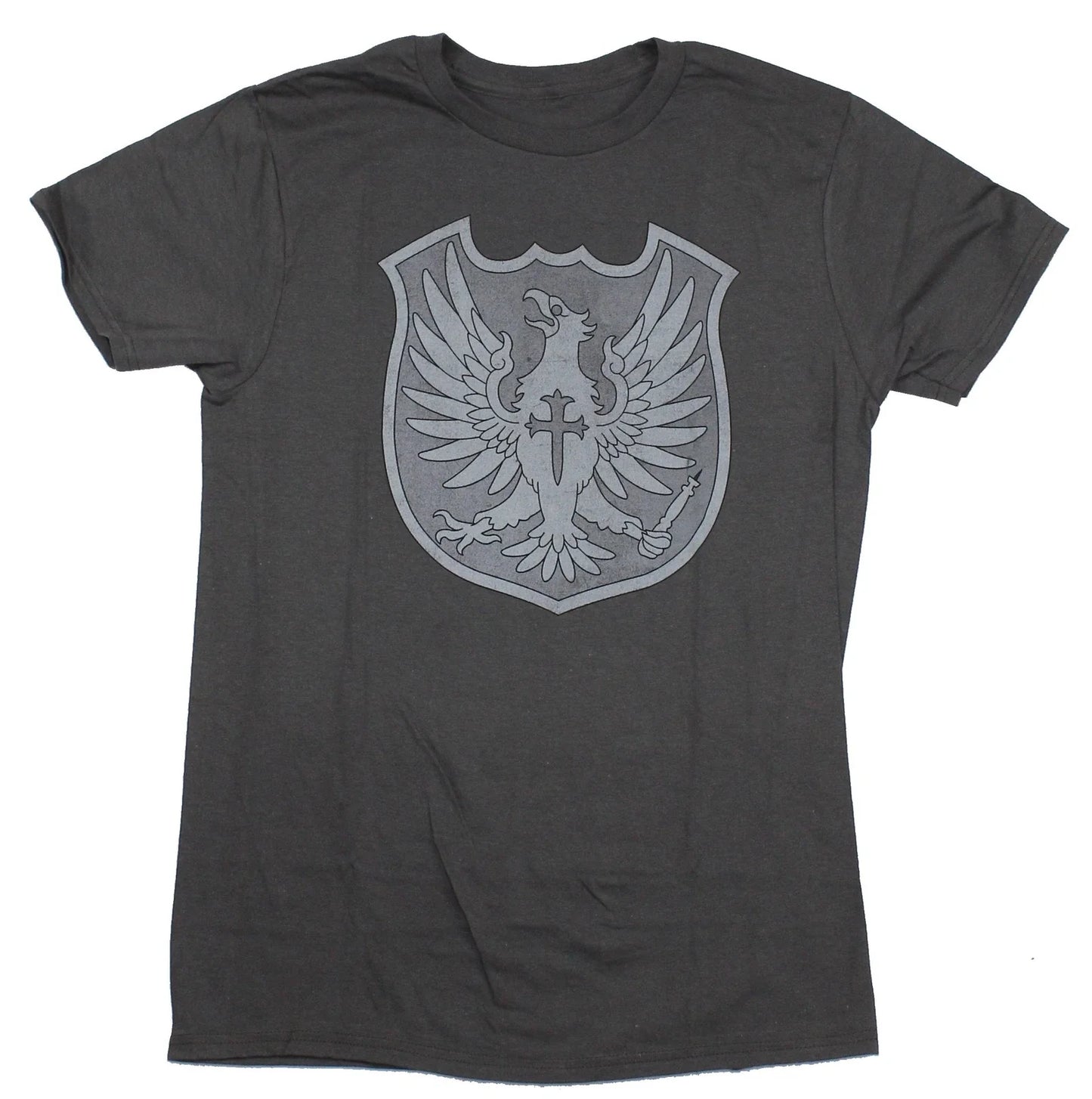 Black Clover Mens  T-Shirt -  Silver Eagle Squad Crest of The Magic Knights Unisex T-shirt, Sweatshirt, Hoodie, Long Sleeve Tee - T-Shirt, Sweatshirt, Hoodie