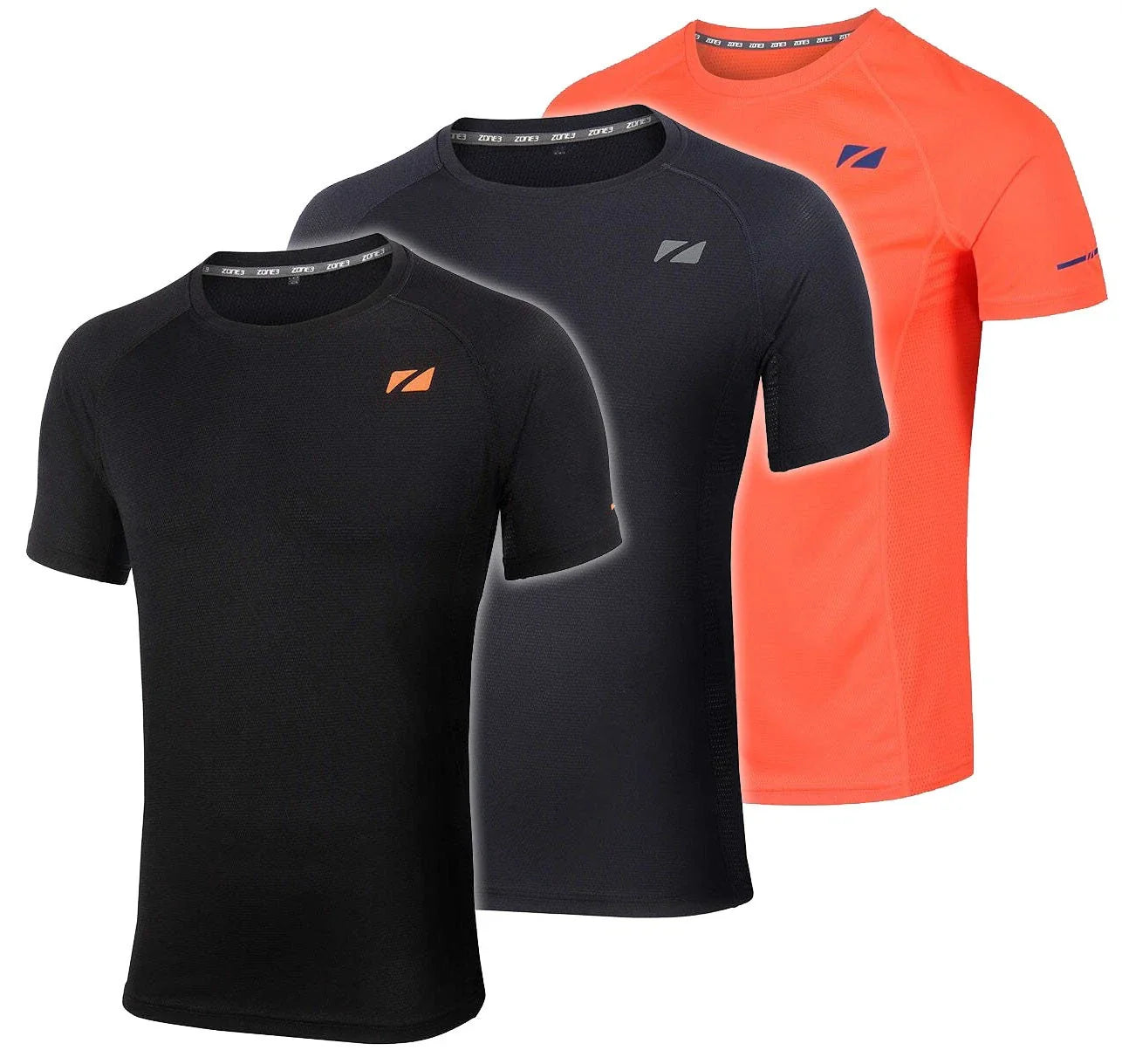 Zone3 Mens Activ-Lite T-Shirt Sport Training Running Gym Technical Lightweight Unisex T-shirt, Sweatshirt, Hoodie, Long Sleeve Tee - T-Shirt, Sweatshirt, Hoodie