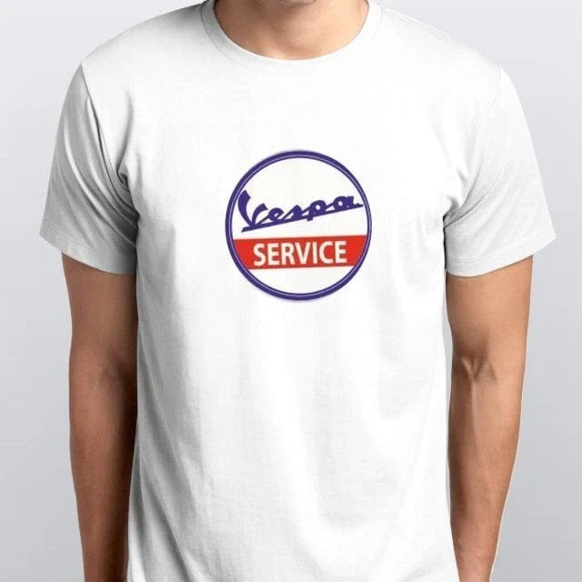 Vespa Service  Scooter mod Style Motorcycle Printed T Shirt All sizes Unisex T-shirt, Sweatshirt, Hoodie, Long Sleeve Tee - T-Shirt, Sweatshirt, Hoodie