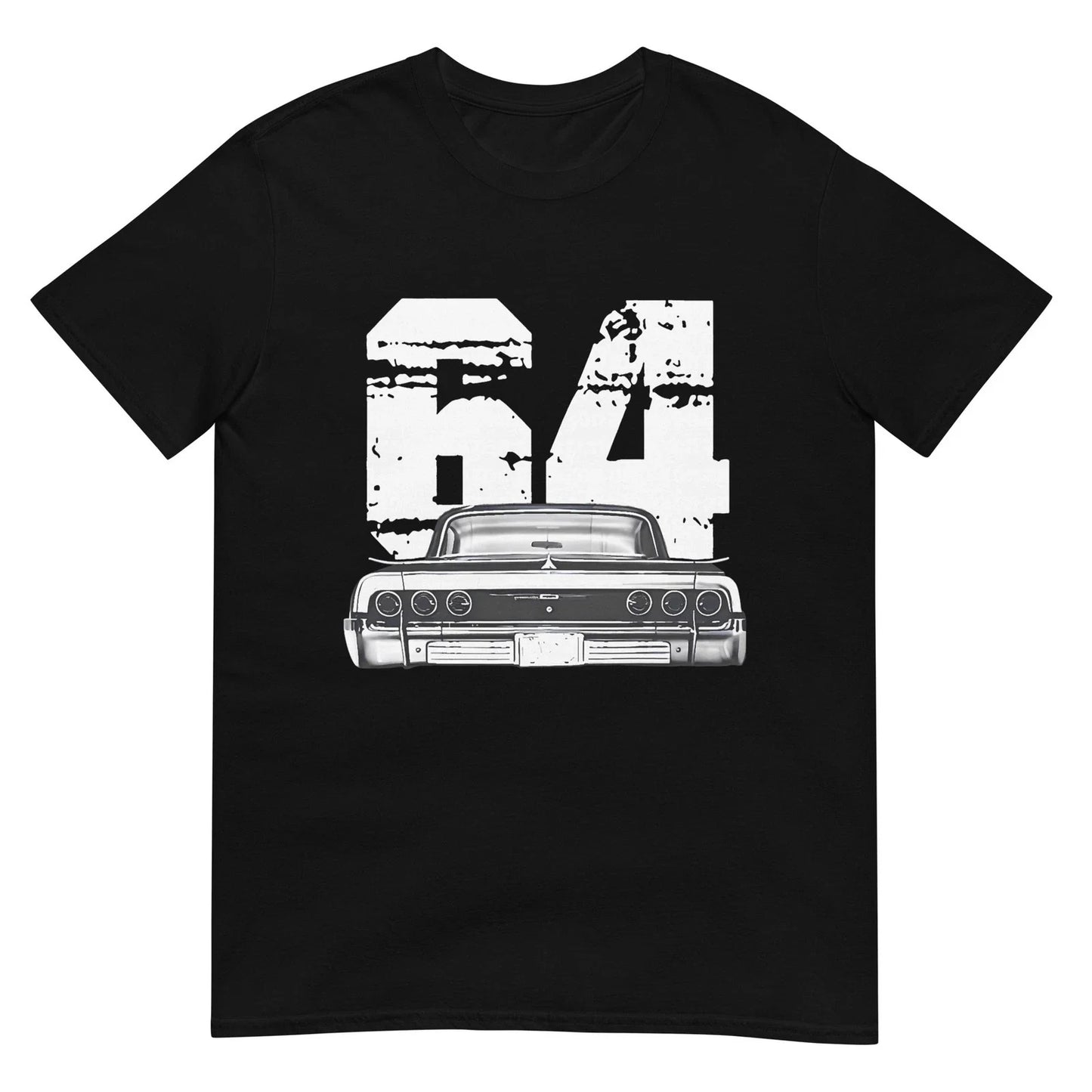 Vintage 1964 64 Impala Old School Muscle Classic Car Hot Rod T-Shirt Unisex T-shirt, Sweatshirt, Hoodie, Long Sleeve Tee - T-Shirt, Sweatshirt, Hoodie