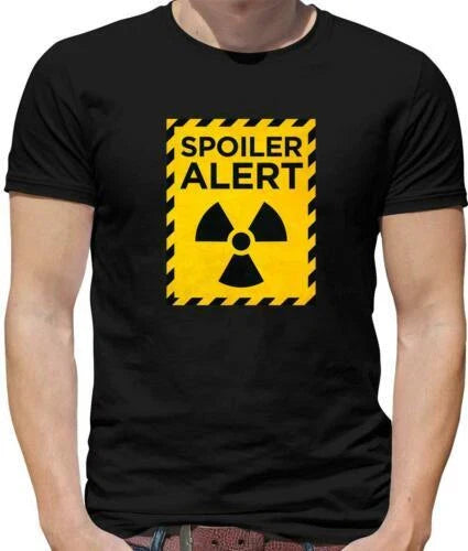 Spoiler Alert Men's T-Shirt - Movies - Spoilers - Movies - Memes - Funny Unisex T-shirt, Sweatshirt, Hoodie, Long Sleeve Tee - T-Shirt, Sweatshirt, Hoodie