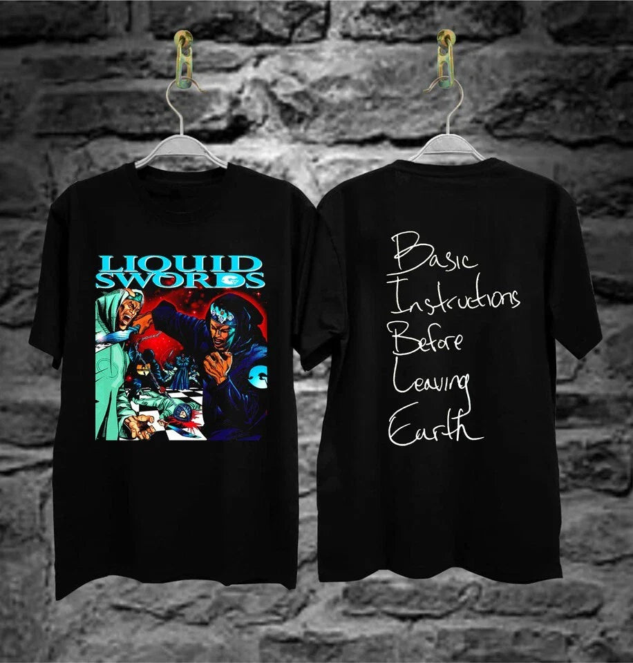 liquid swords gza hiphop basiz instrustion before leaving tshirt A7895 Unisex T-shirt, Sweatshirt, Hoodie, Long Sleeve Tee - T-Shirt, Sweatshirt, Hoodie