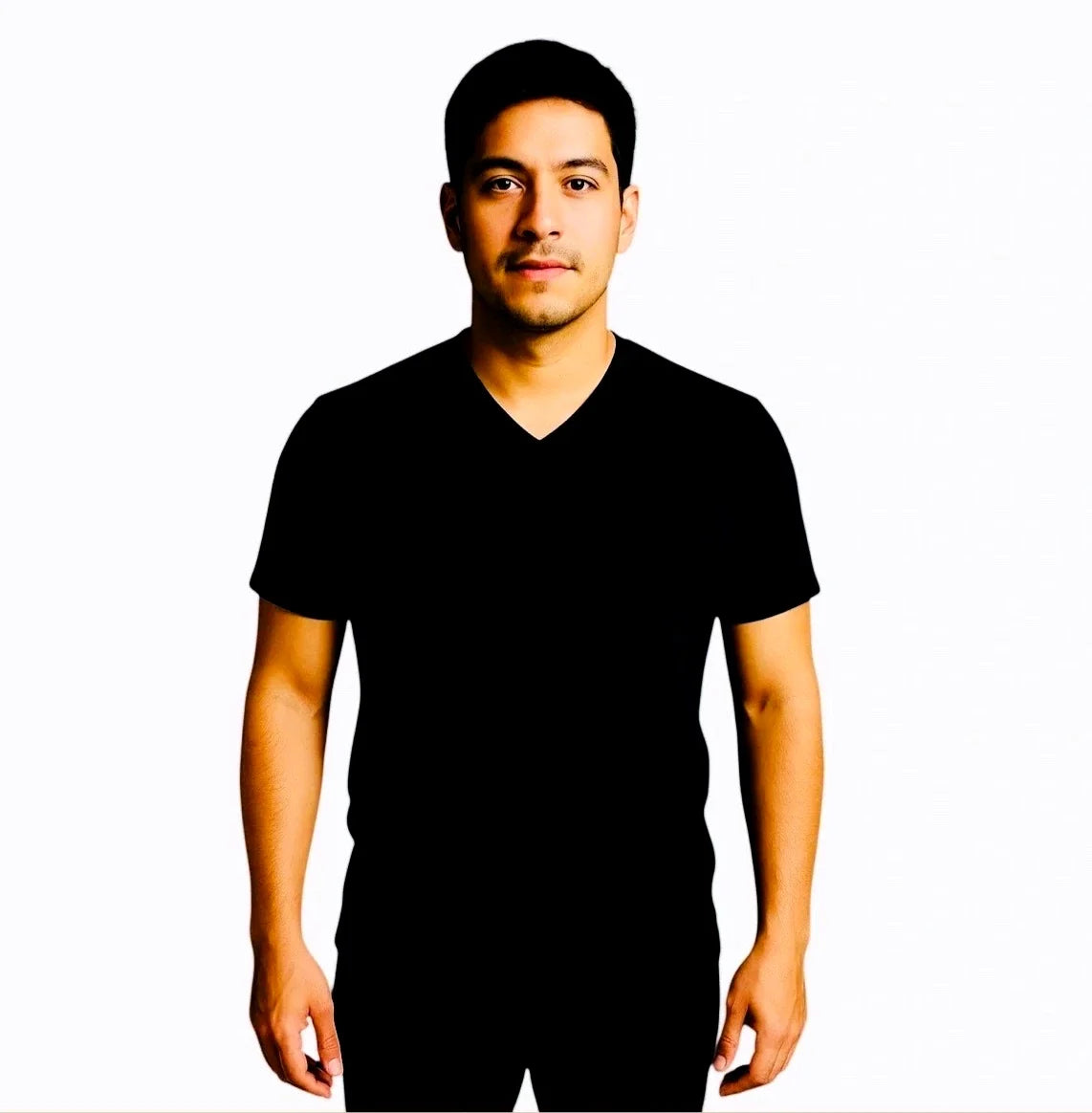 Calvin Klein After 5 Mens Black V-Neck T-Shirt Size L CK Logo Tee Unisex T-shirt, Sweatshirt, Hoodie, Long Sleeve Tee - T-Shirt, Sweatshirt, Hoodie
