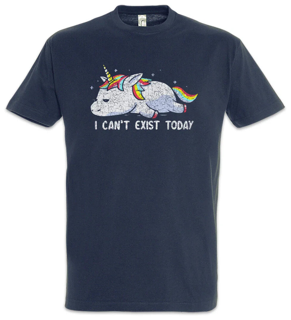 I Can't Exist Today T-Shirt Chiller Chilling Sloth Lazy Lazybones Sleeping Fun Unisex T-shirt, Sweatshirt, Hoodie, Long Sleeve Tee - T-Shirt, Sweatshirt, Hoodie