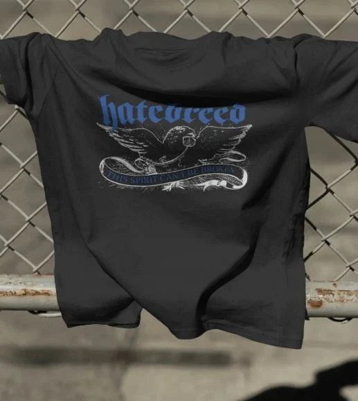 HATEBREED THIS SPIRIT CAN'T BE BROKEN T SHIRT Unisex T-shirt, Sweatshirt, Hoodie, Long Sleeve Tee - T-Shirt, Sweatshirt, Hoodie