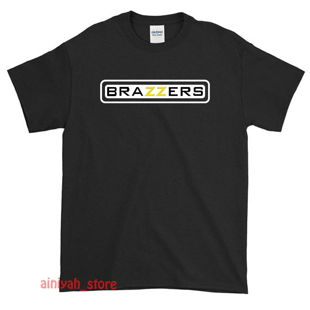New Shirt BRAZZERS Logo Men's Funny T-Shirt USA Size S-XXL Unisex T-shirt, Sweatshirt, Hoodie, Long Sleeve Tee - T-Shirt, Sweatshirt, Hoodie
