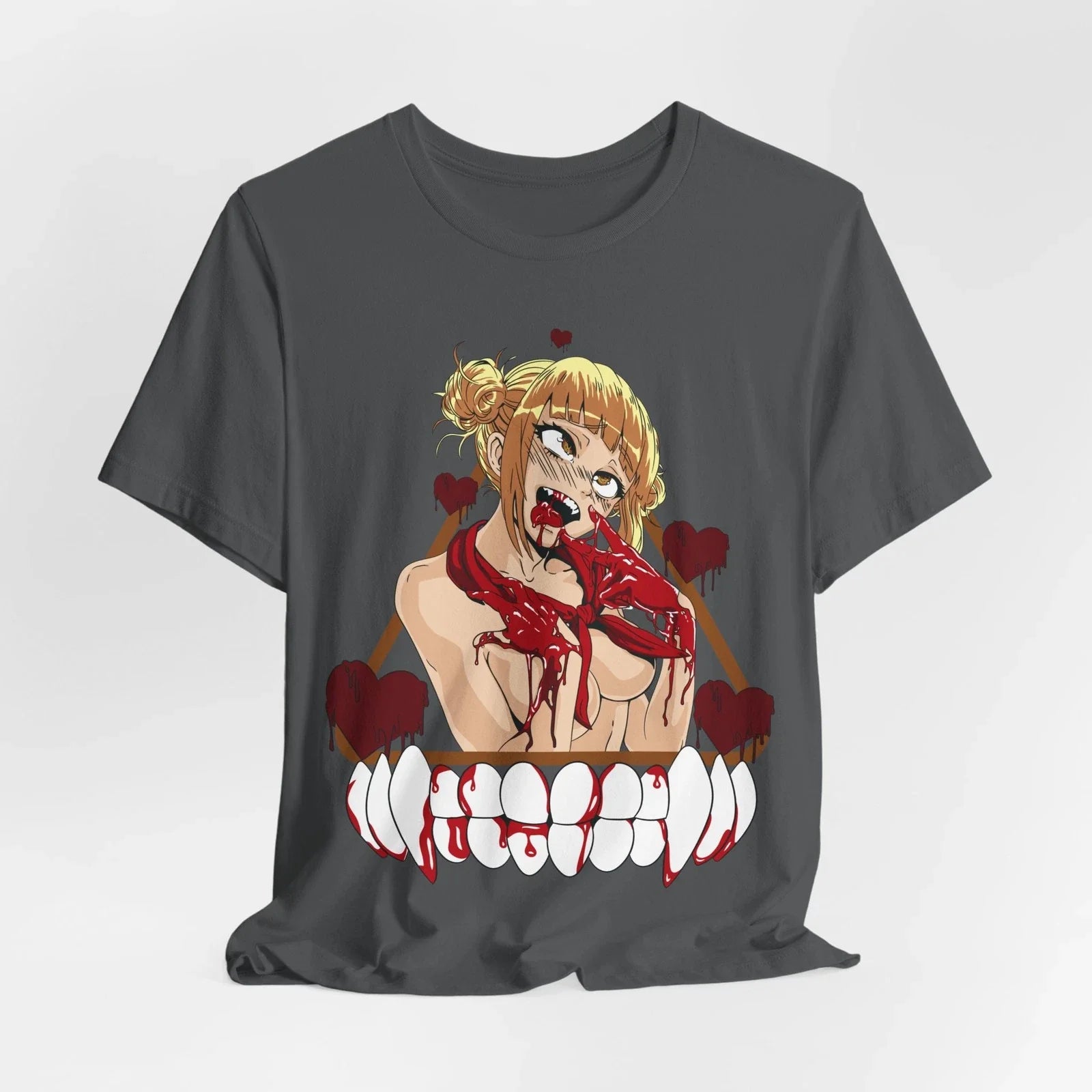 Bloody Himiko Inspired Anime Girl Graphic Tee Unisex T-shirt, Sweatshirt, Hoodie, Long Sleeve Tee - T-Shirt, Sweatshirt, Hoodie