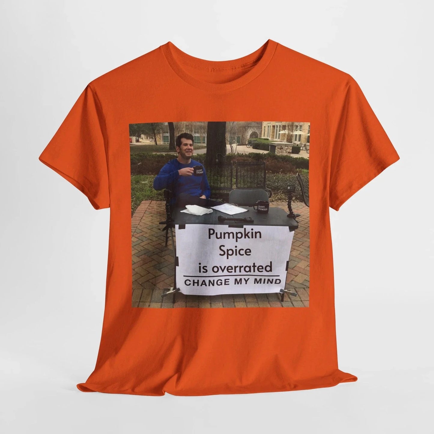 Pumpkin Spice is Overrated Meme Shirt  Funny Fall Graphic Tee, Unisex Halloween Unisex T-shirt, Sweatshirt, Hoodie, Long Sleeve Tee - T-Shirt, Sweatshirt, Hoodie