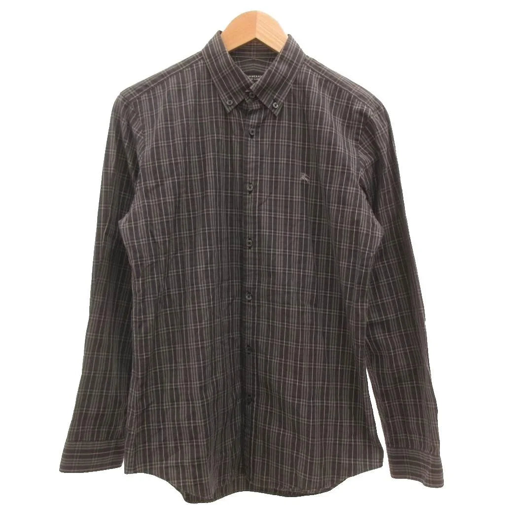 Burberry Black Label Check Shirt Gray Long Sleeve Modern Style Unisex T-shirt, Sweatshirt, Hoodie, Long Sleeve Tee - T-Shirt, Sweatshirt, Hoodie