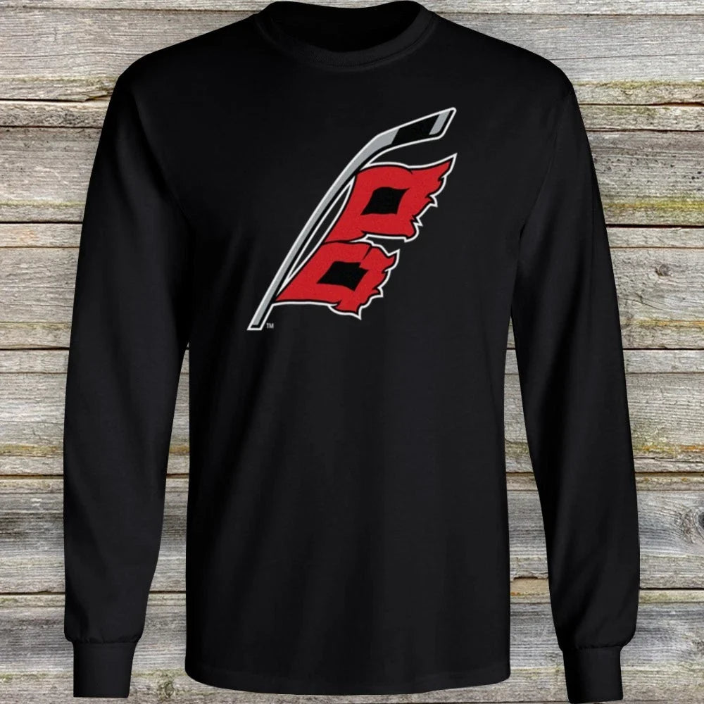 Carolina Hurricanes Long Sleeve T Shirt Warning Flag Hockey FCU02 Unisex T-shirt, Sweatshirt, Hoodie, Long Sleeve Tee - T-Shirt, Sweatshirt, Hoodie