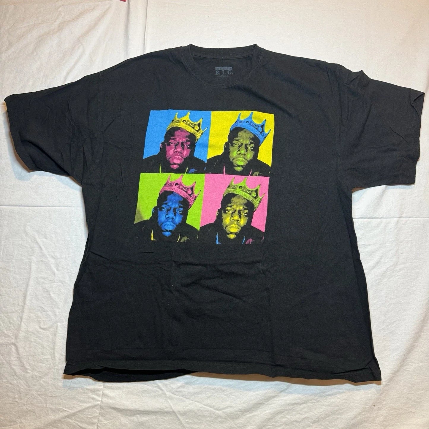 The Notorious B.I.G. Men's Graphic Pop Art Black Jersey Hip Hop T Shirt 2xl Unisex T-shirt, Sweatshirt, Hoodie, Long Sleeve Tee - T-Shirt, Sweatshirt, Hoodie