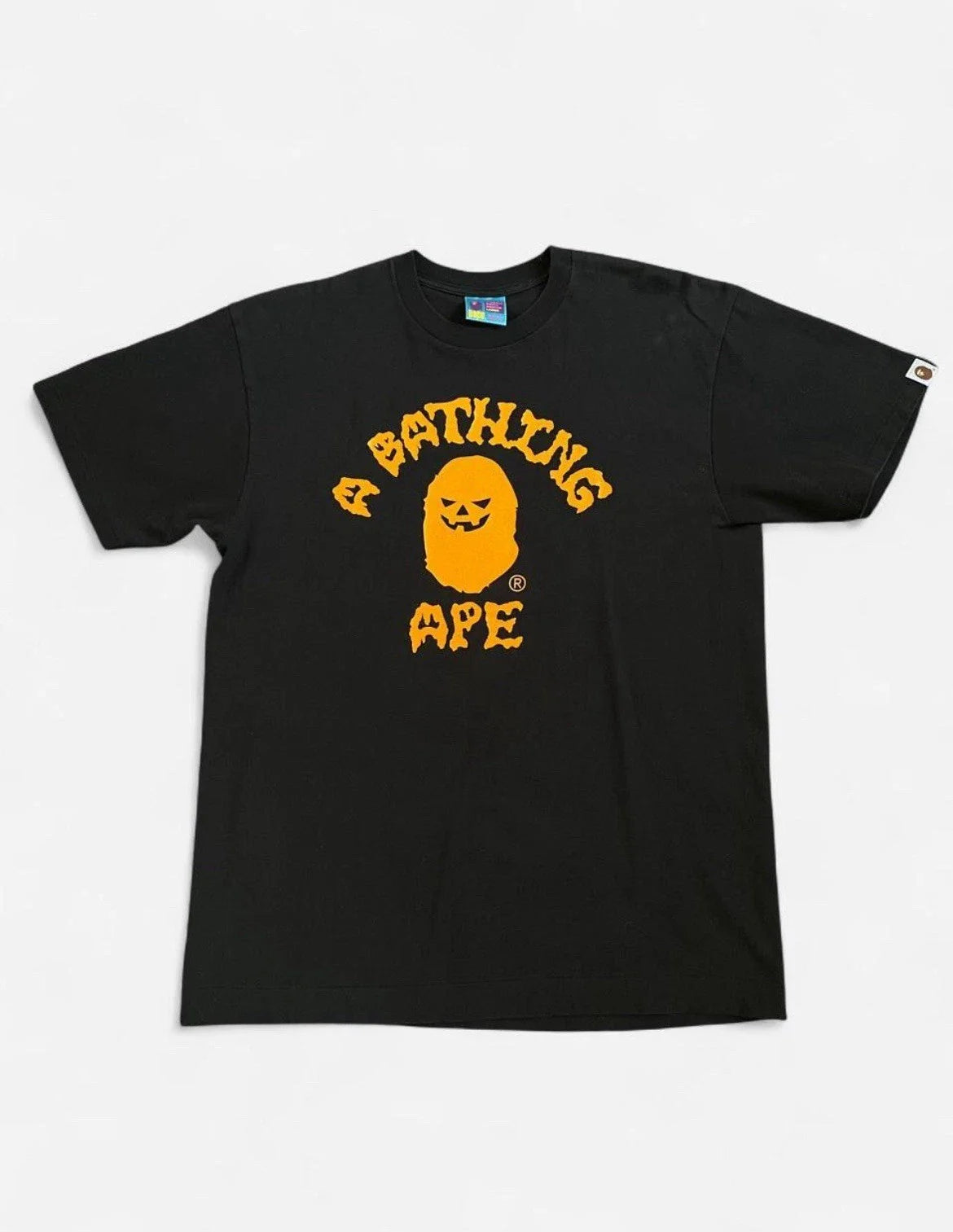 VINTAGE A Bathing Ape Halloween T-Shirt 2005 BAPE Size Large Streetwear RARE Unisex T-shirt, Sweatshirt, Hoodie, Long Sleeve Tee - T-Shirt, Sweatshirt, Hoodie