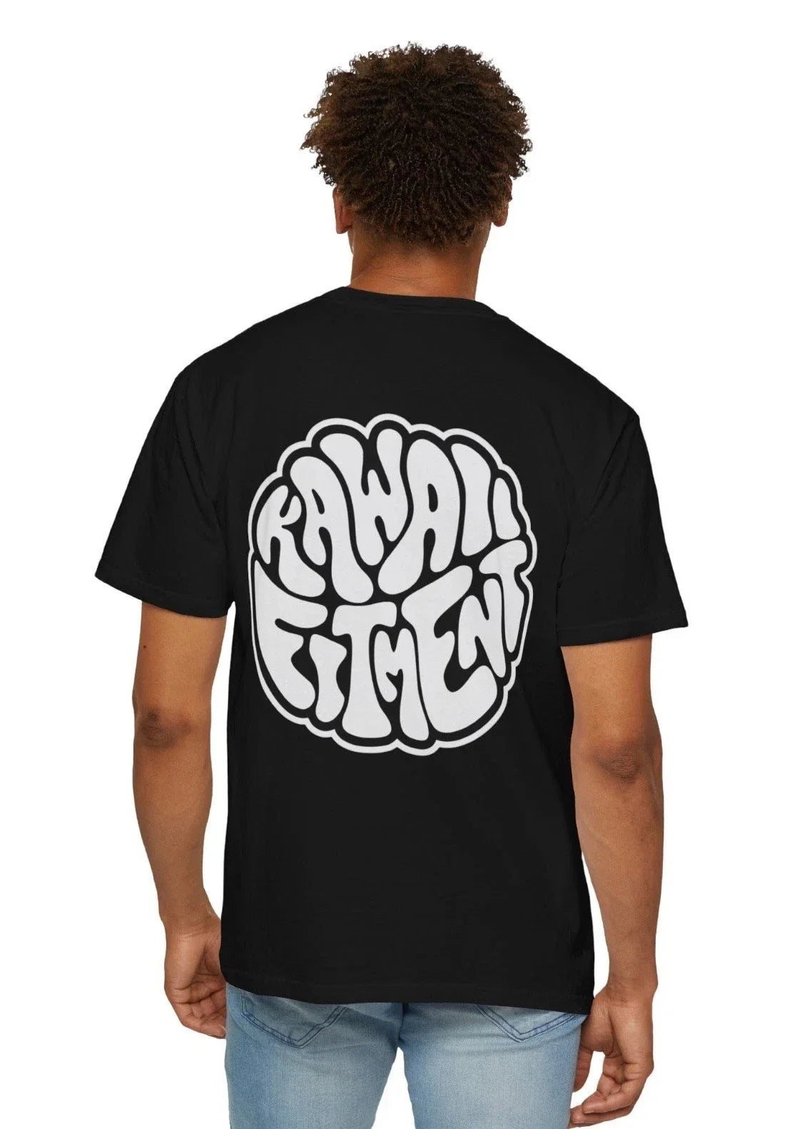 Kawaii Element Graphic T-Shirt | Black Unisex Comfort Colors 1717 Heavyweight Unisex T-shirt, Sweatshirt, Hoodie, Long Sleeve Tee - T-Shirt, Sweatshirt, Hoodie