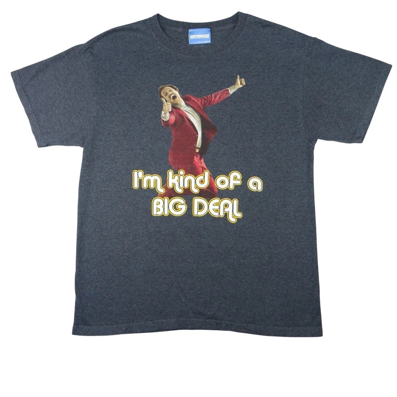 Anchorman The Legend of Ron Burgundy T Shirt Men's Large Graphic Tee Movie Quote Unisex T-shirt, Sweatshirt, Hoodie, Long Sleeve Tee - T-Shirt, Sweatshirt, Hoodie