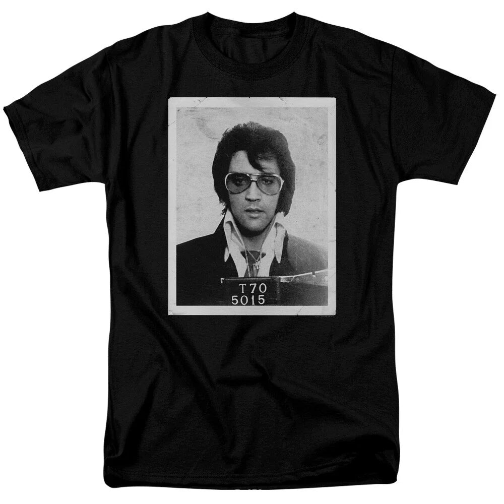 Elvis Presley King Framed Mug Shot Photo Classic Mens T-Shirt Unisex T-shirt, Sweatshirt, Hoodie, Long Sleeve Tee - T-Shirt, Sweatshirt, Hoodie