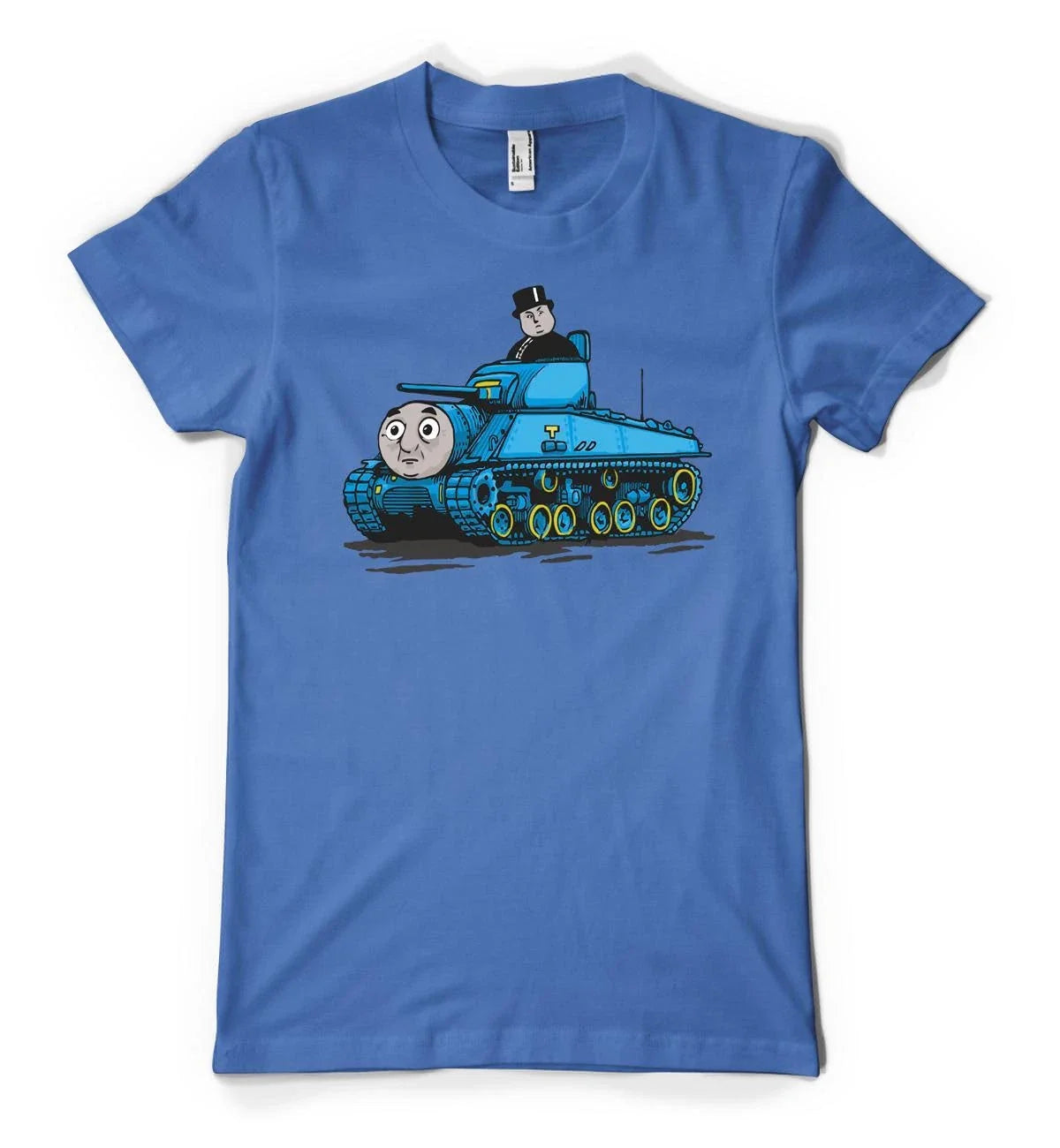 BNWT  Thomas Railway Engine Tank Train Mash Up Personalised Unisex Adult T Shirt Unisex T-shirt, Sweatshirt, Hoodie, Long Sleeve Tee - T-Shirt, Sweatshirt, Hoodie