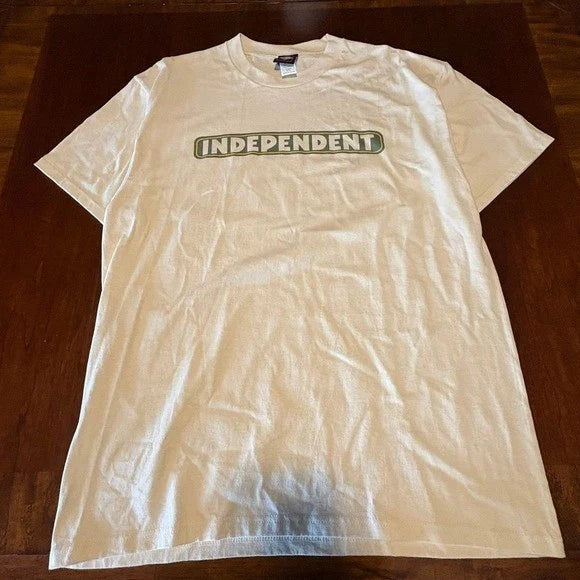 Independent Trucks T Shirt Cream Logo Skateboard Streetwear Tee Large Unisex T-shirt, Sweatshirt, Hoodie, Long Sleeve Tee - T-Shirt, Sweatshirt, Hoodie