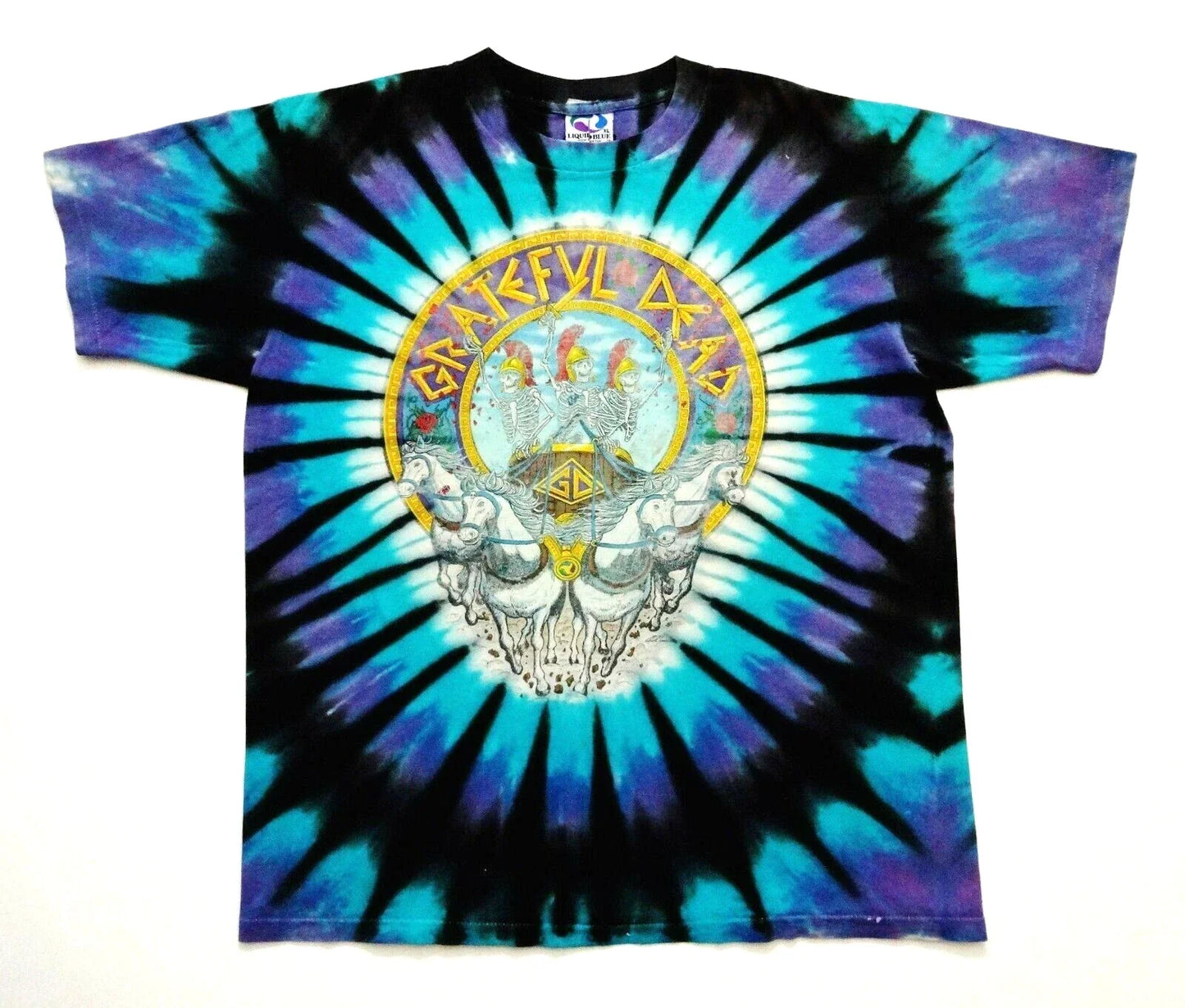 Grateful Dead Shirt T Shirt Vintage 1991 USC Trojans SC LA Coliseum Horse GDM XL Unisex T-shirt, Sweatshirt, Hoodie, Long Sleeve Tee - T-Shirt, Sweatshirt, Hoodie