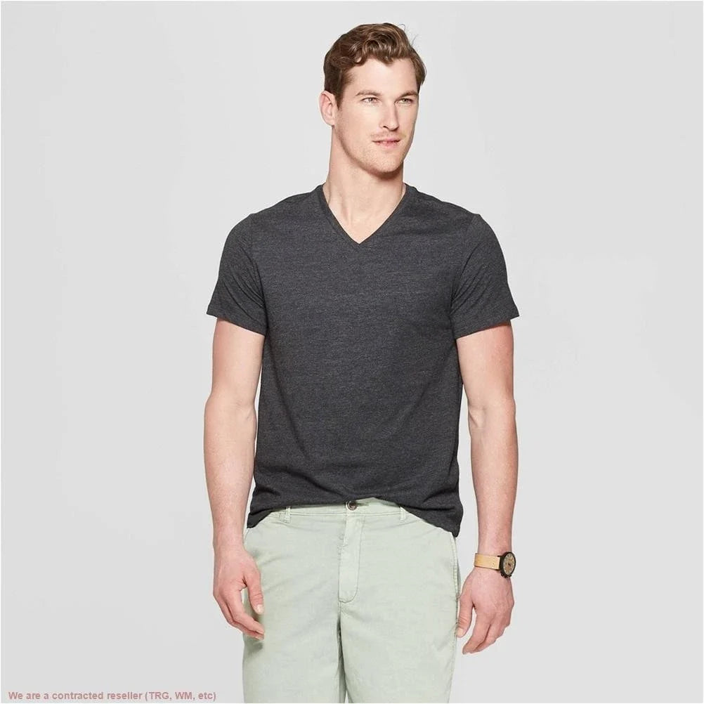 Men's V-Neck T-Shirt Goodfellow & Co Gray S *SEE DEAL!!!* Unisex T-shirt, Sweatshirt, Hoodie, Long Sleeve Tee - T-Shirt, Sweatshirt, Hoodie