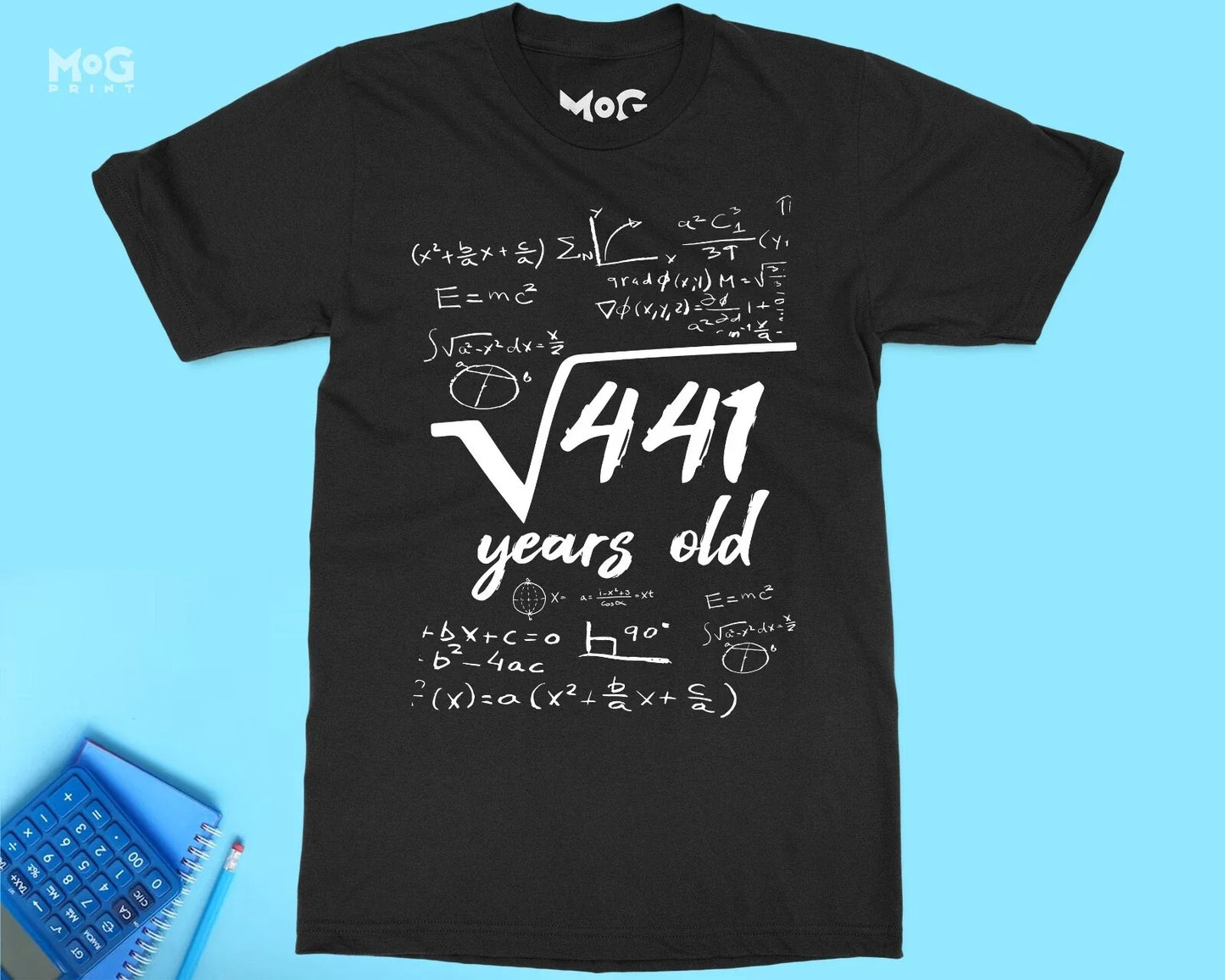 21 Years Old Square Root 441 T-shirt 21st Birthday Tee Bday Gift for Boys Girls Unisex T-shirt, Sweatshirt, Hoodie, Long Sleeve Tee - T-Shirt, Sweatshirt, Hoodie