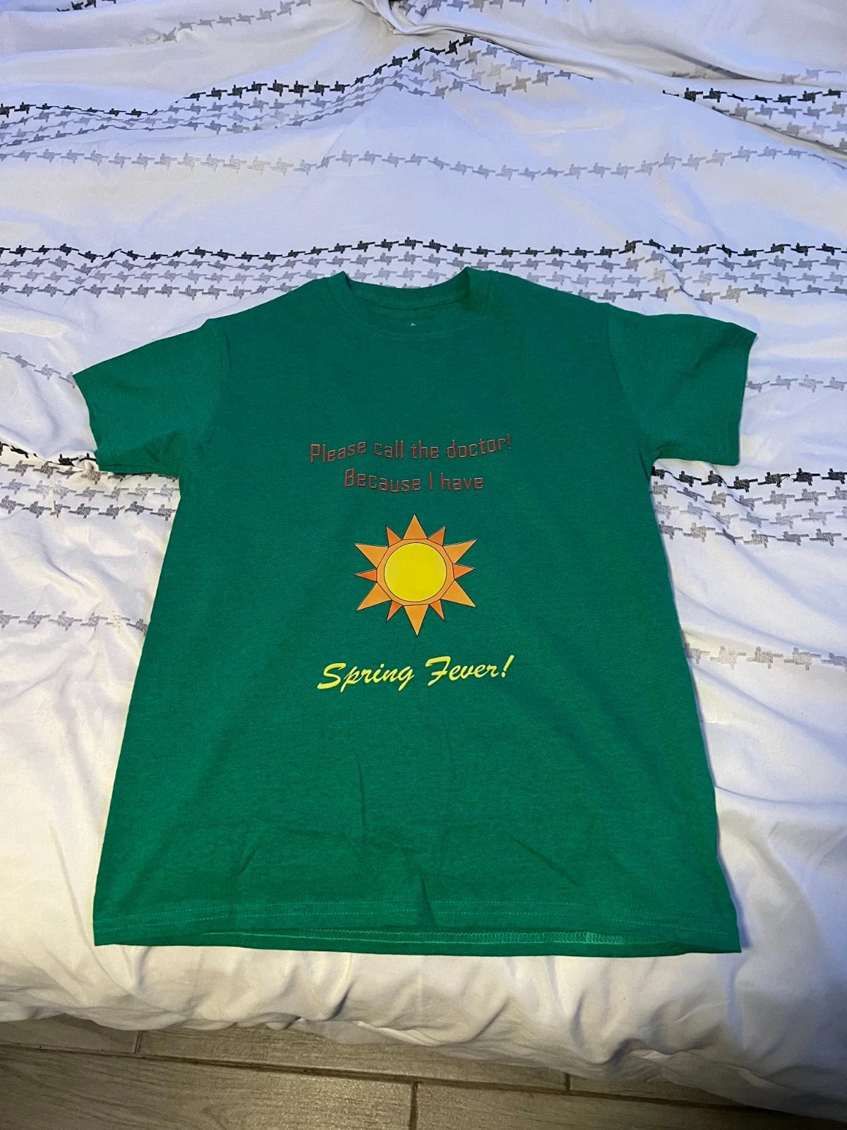 Funny Spring Green T-Shirt for novelty or home Large Unisex T-shirt, Sweatshirt, Hoodie, Long Sleeve Tee - T-Shirt, Sweatshirt, Hoodie