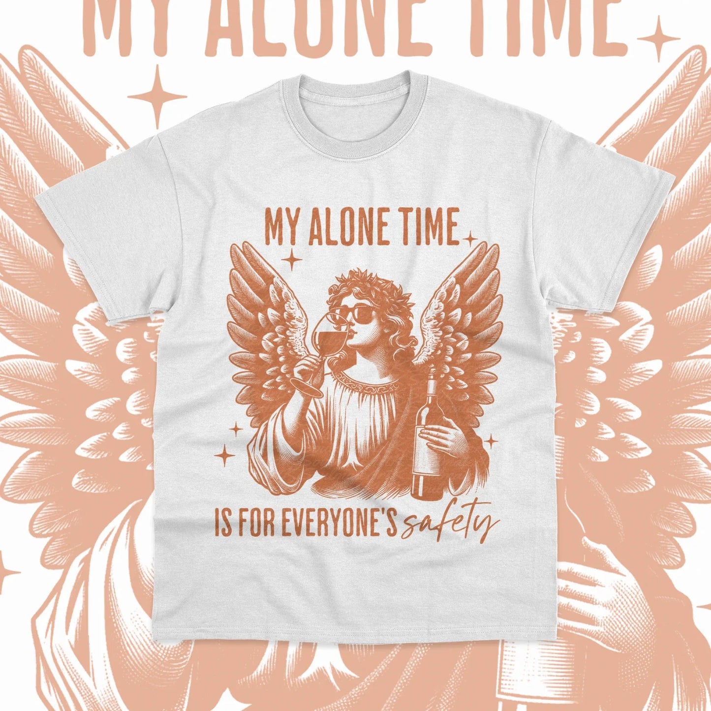 My Alone Time Is For Everyones Safety T-Shirt Sarcastic Funny Sweater Soft Tee Unisex T-shirt, Sweatshirt, Hoodie, Long Sleeve Tee - T-Shirt, Sweatshirt, Hoodie