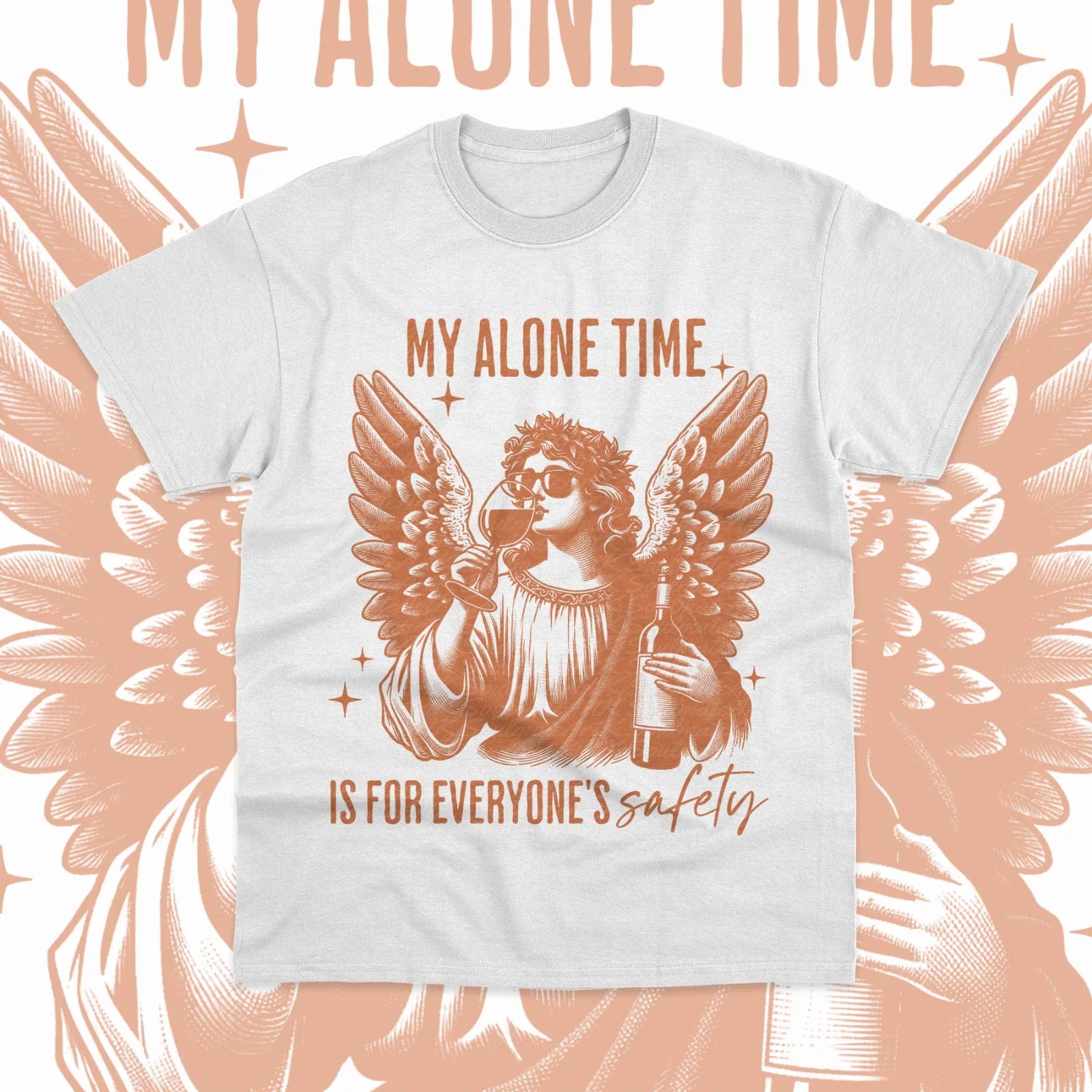 My Alone Time Is For Everyones Safety T-Shirt Sarcastic Funny Sweater Soft Tee Unisex T-shirt, Sweatshirt, Hoodie, Long Sleeve Tee - T-Shirt, Sweatshirt, Hoodie