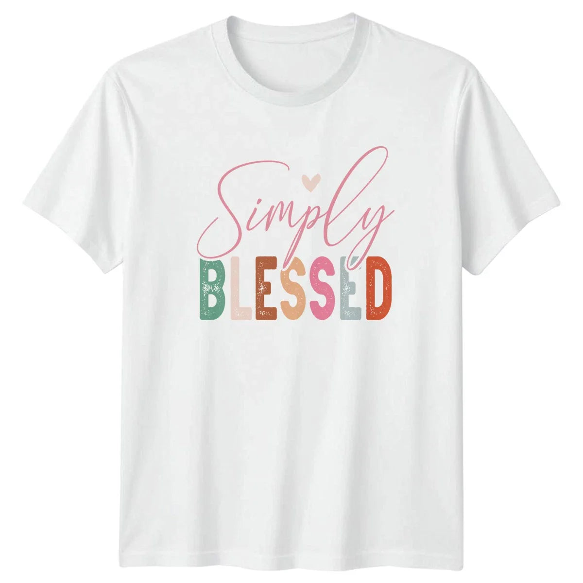 Simply Blessed Womens T-Shirt Boho Inspirational Lifestyle Mothers Day Gift Unisex T-shirt, Sweatshirt, Hoodie, Long Sleeve Tee - T-Shirt, Sweatshirt, Hoodie