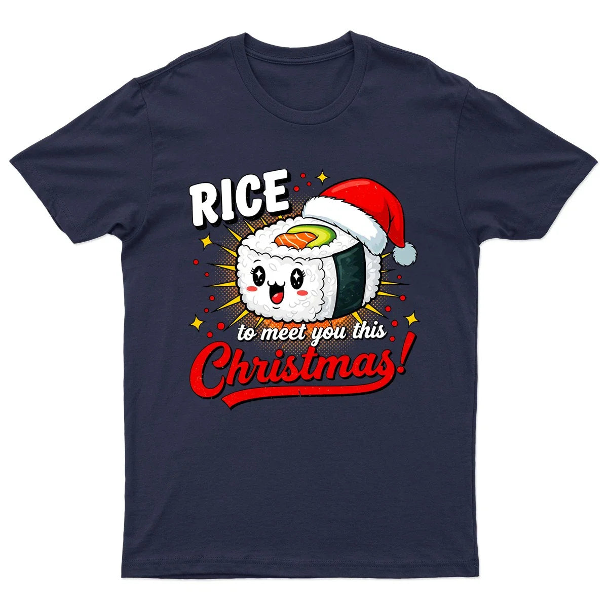 Rice To Meet You T-Shirt Unisex Gift Retro Funny Womens Vintage Mens Clothing Unisex T-shirt, Sweatshirt, Hoodie, Long Sleeve Tee - T-Shirt, Sweatshirt, Hoodie