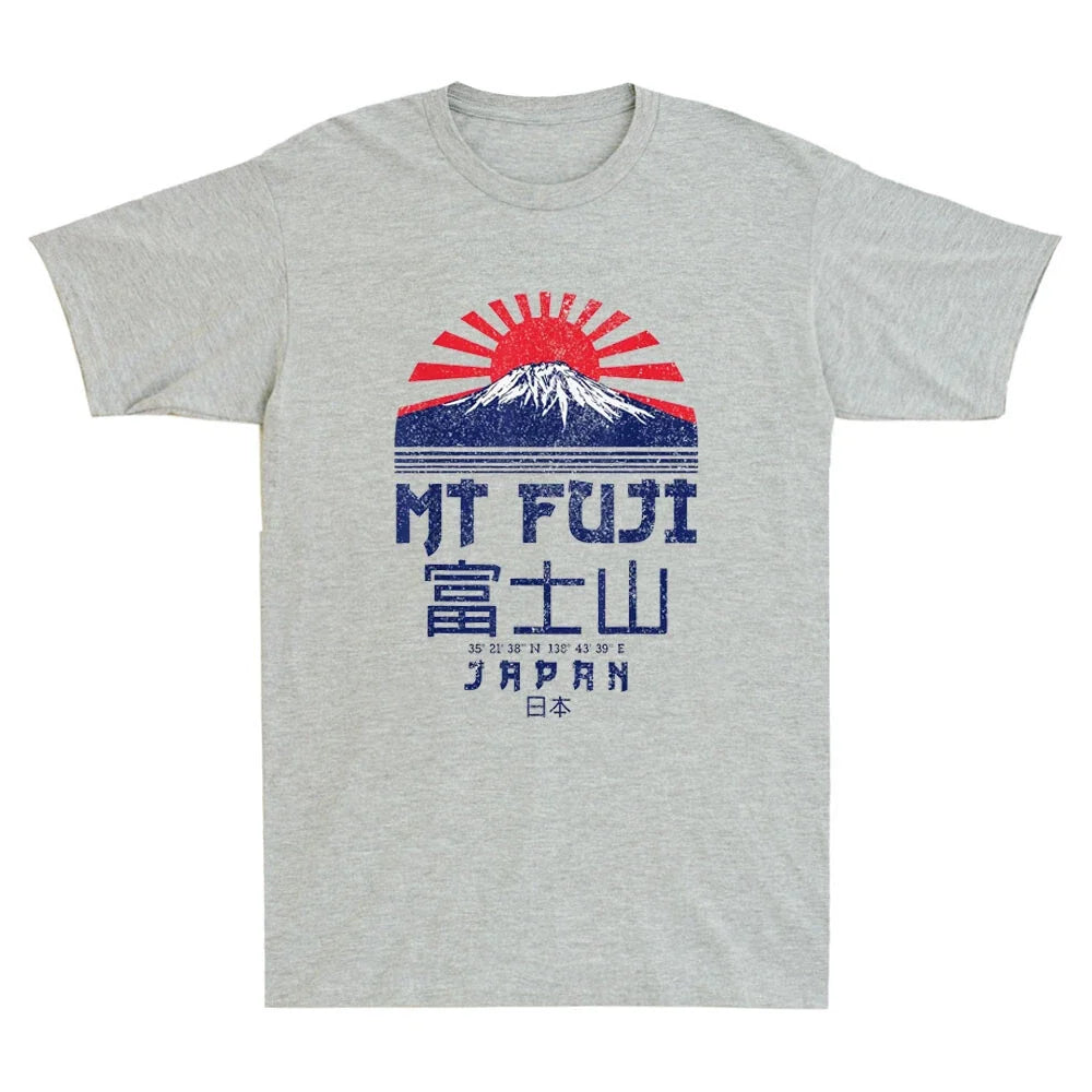 Mt. Fuji Japan Retro Souvenir Tokyo Japanese Funny Graphic Vintage Men's T-Shirt Unisex T-shirt, Sweatshirt, Hoodie, Long Sleeve Tee - T-Shirt, Sweatshirt, Hoodie