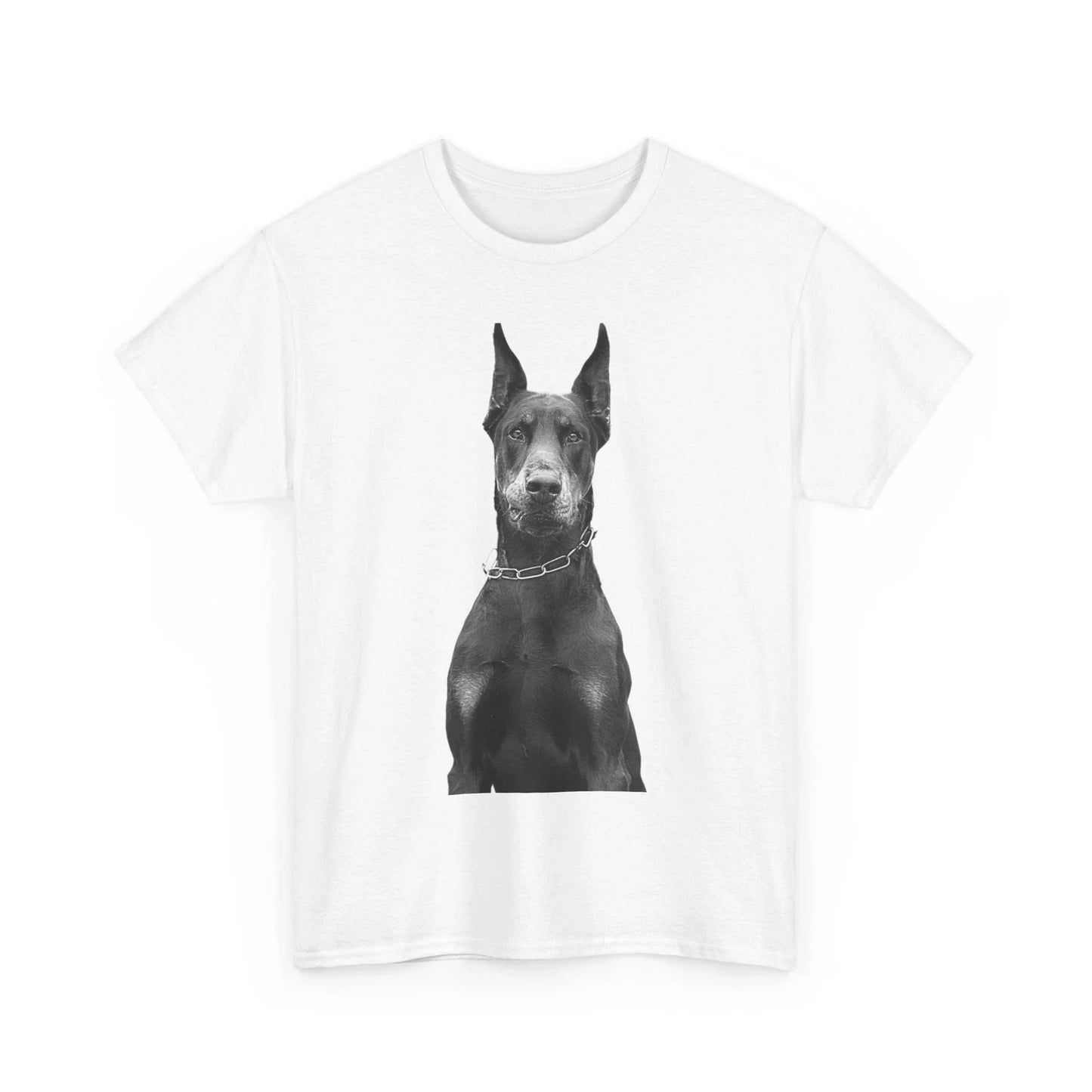 Stylish Doberman Graphic Tee, Dog Lover Shirt, Unisex Cotton T-shirt, Pet [...] Unisex T-shirt, Sweatshirt, Hoodie, Long Sleeve Tee - T-Shirt, Sweatshirt, Hoodie