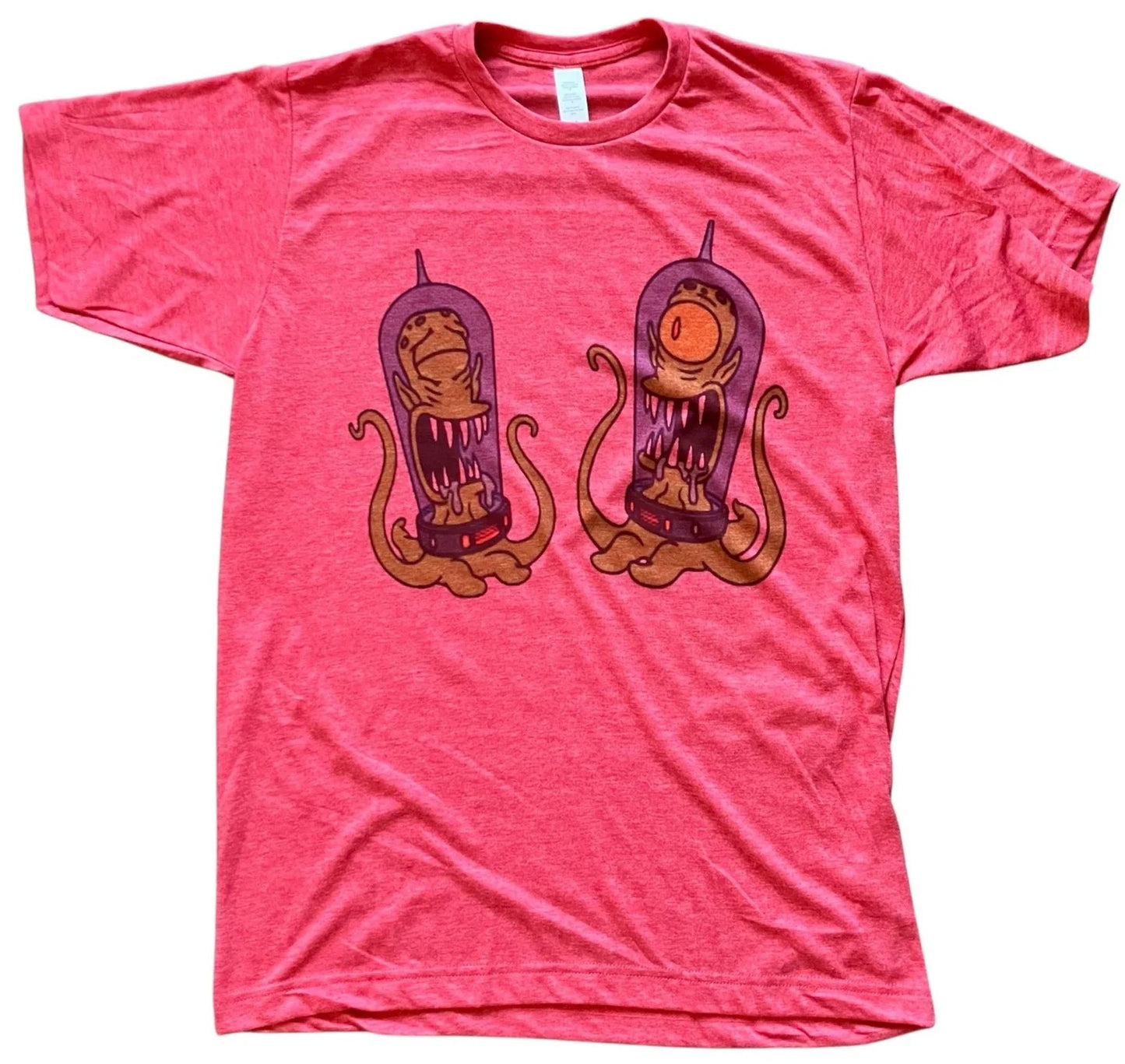 The Simpsons Kang & Kodos Retro Vintage Style T-Shirt Red Soft Style Gift Idea Unisex T-shirt, Sweatshirt, Hoodie, Long Sleeve Tee - T-Shirt, Sweatshirt, Hoodie