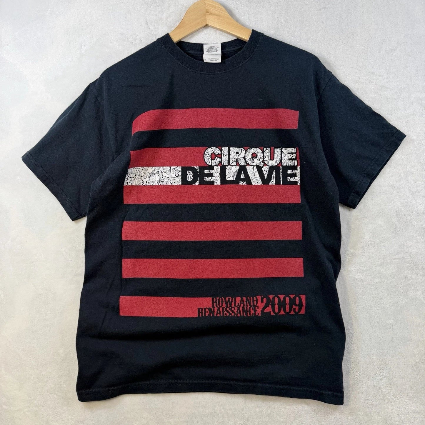 Vintage Y2K Cirque De La Vie Rowland Renaissance T-Shirt Size Medium Unisex T-shirt, Sweatshirt, Hoodie, Long Sleeve Tee - T-Shirt, Sweatshirt, Hoodie