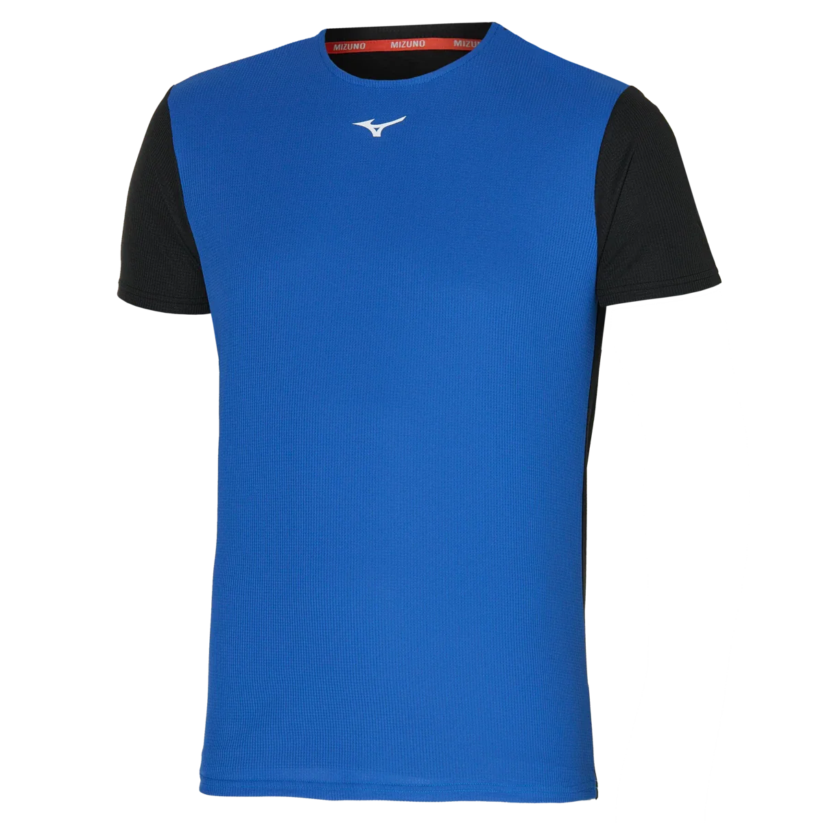 Mizuno Mens DRYAEROFLOW Gym T-Shirt - Blue / Black Unisex T-shirt, Sweatshirt, Hoodie, Long Sleeve Tee - T-Shirt, Sweatshirt, Hoodie