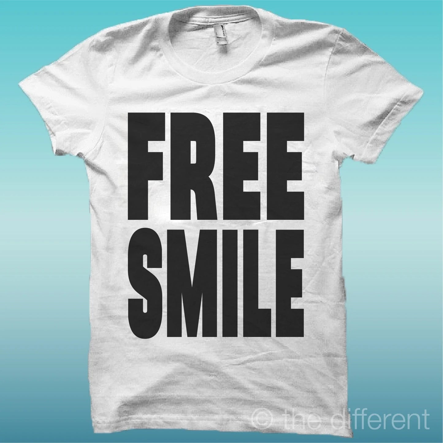 T-shirt Men's Sweater " Free Smile Smiles " Gift Idea Road To Happiness Unisex T-shirt, Sweatshirt, Hoodie, Long Sleeve Tee - T-Shirt, Sweatshirt, Hoodie