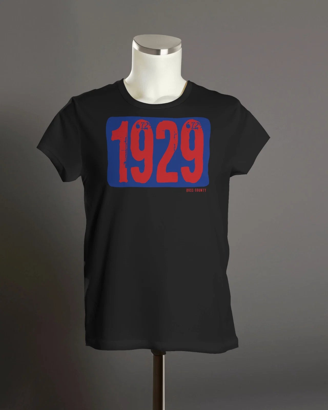 ROSS COUNTY 1929 T-Shirt | Unisex Organic | Grunge Unisex T-shirt, Sweatshirt, Hoodie, Long Sleeve Tee - T-Shirt, Sweatshirt, Hoodie