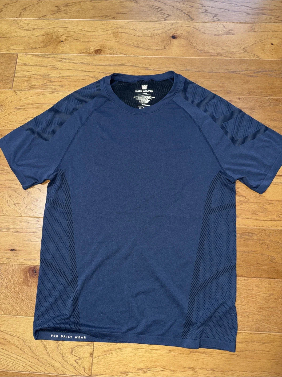 MACK WELDON FOR DAILY WEAR MENS T SHIRT NYLON POLYESTER SPANDEX L LARGE EUC Unisex T-shirt, Sweatshirt, Hoodie, Long Sleeve Tee - T-Shirt, Sweatshirt, Hoodie