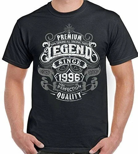 30th Birthday T-Shirt 1996 Mens Funny 30 Year old Top Premium Legend Since Unisex T-shirt, Sweatshirt, Hoodie, Long Sleeve Tee - T-Shirt, Sweatshirt, Hoodie