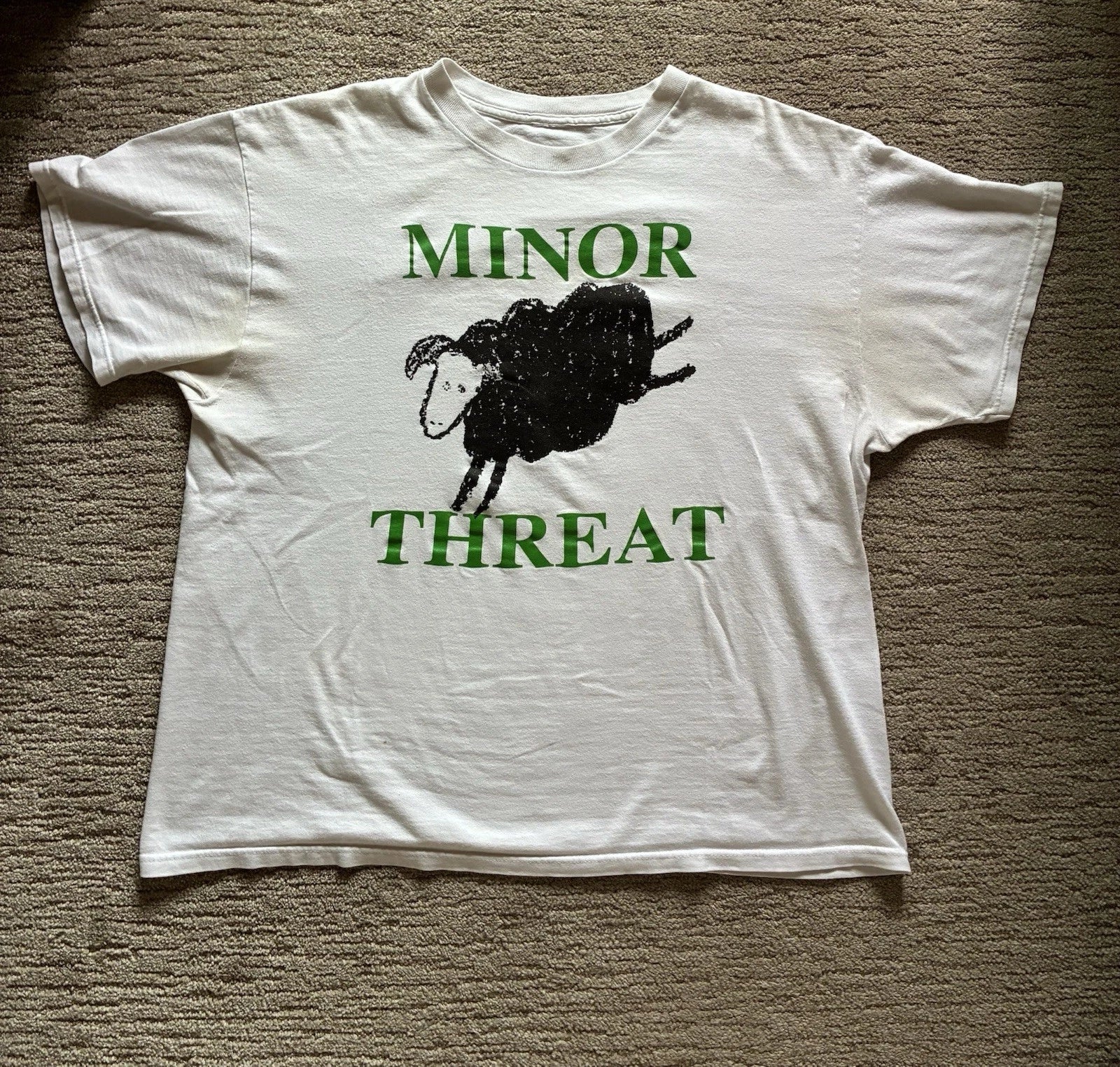 VTG 90s Minor Threat T Shirt XL 25x28 Hardcore Punk Bad Brains Straight Edge Unisex T-shirt, Sweatshirt, Hoodie, Long Sleeve Tee - T-Shirt, Sweatshirt, Hoodie