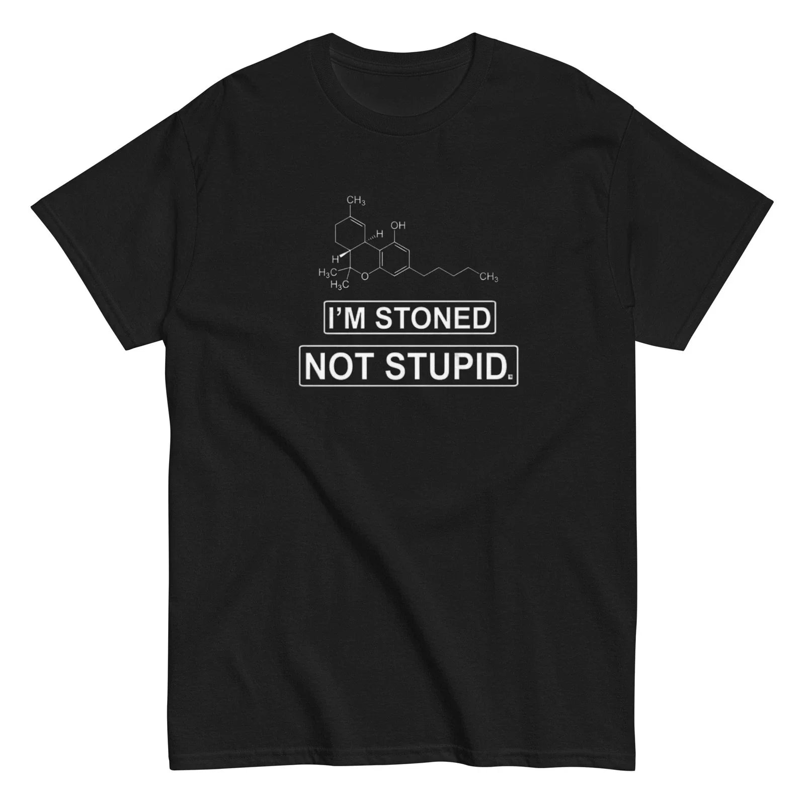 Im Stoned Not Stupid classic tee Unisex T-shirt, Sweatshirt, Hoodie, Long Sleeve Tee - T-Shirt, Sweatshirt, Hoodie