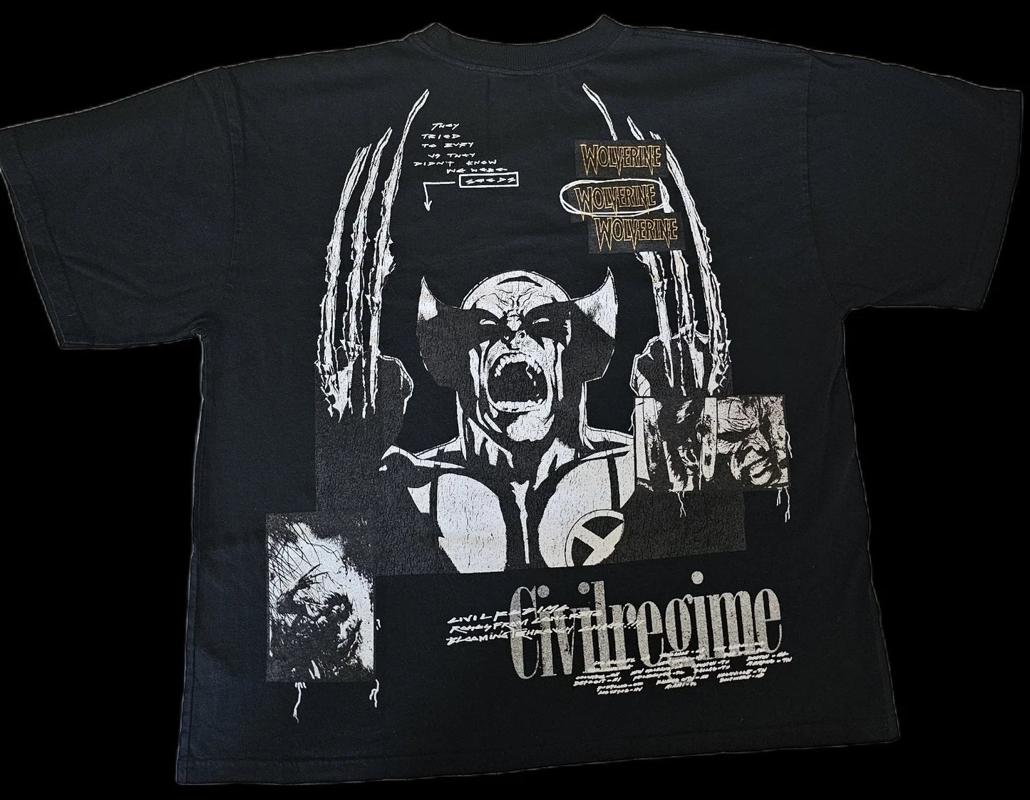 Civil Regime X Wolverine Tee Unisex T-shirt, Sweatshirt, Hoodie, Long Sleeve Tee - T-Shirt, Sweatshirt, Hoodie