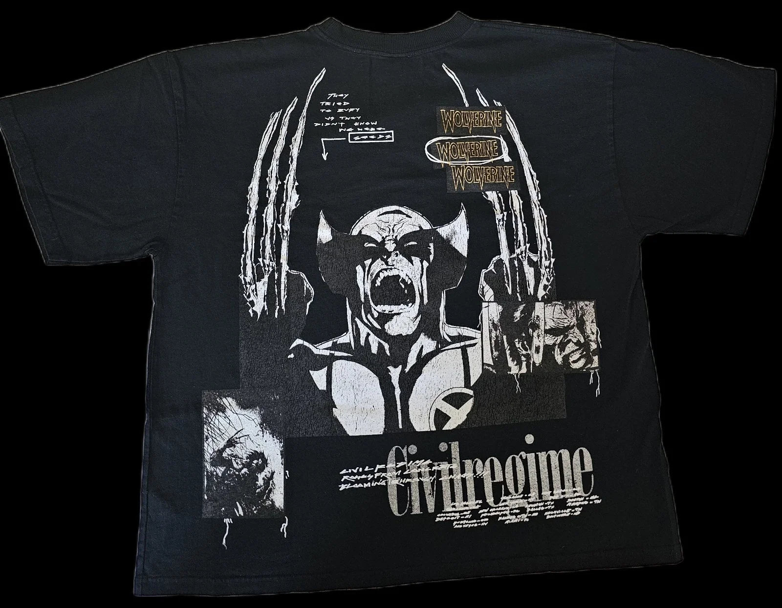 Civil Regime X Wolverine Tee Unisex T-shirt, Sweatshirt, Hoodie, Long Sleeve Tee - T-Shirt, Sweatshirt, Hoodie
