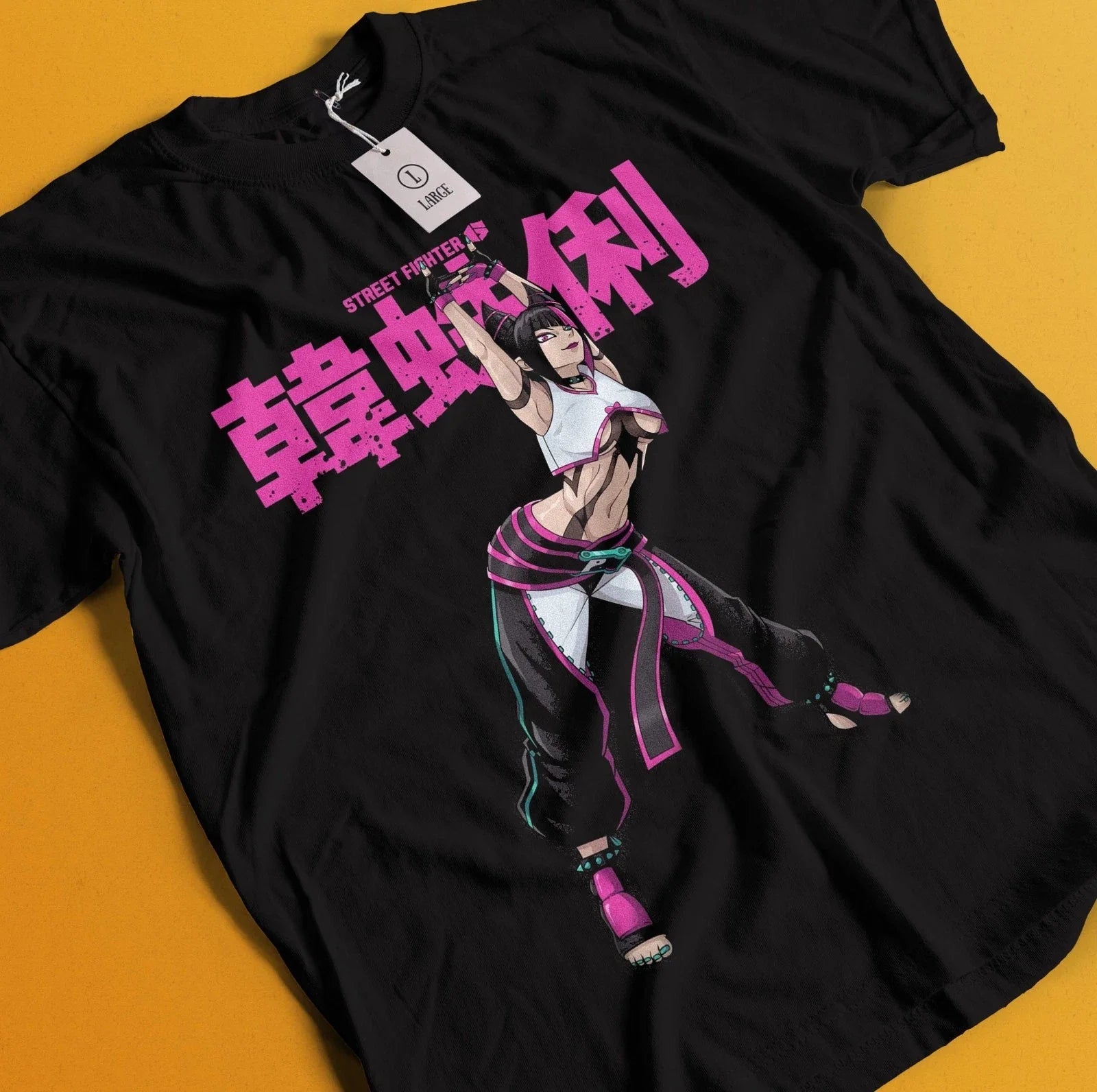 Juri Han Shirt Chun Li T-Shirt Street Fighter Cammy Ken Anime Gift Unisex Tee Unisex T-shirt, Sweatshirt, Hoodie, Long Sleeve Tee - T-Shirt, Sweatshirt, Hoodie