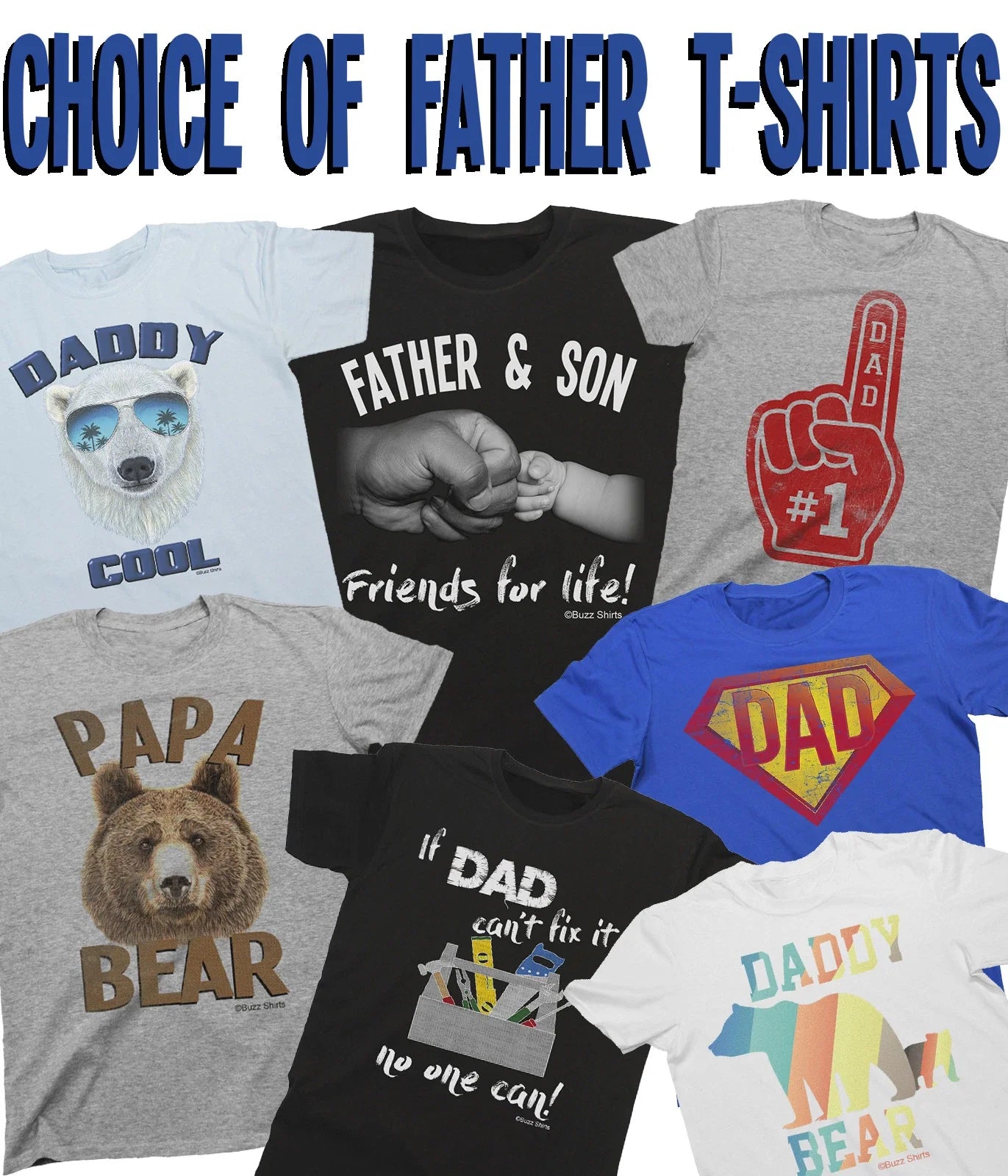 FATHERS DAY T-Shirt Gift For DAD Birthdays Chrismtas Off Son Daughter Daddy Unisex T-shirt, Sweatshirt, Hoodie, Long Sleeve Tee - T-Shirt, Sweatshirt, Hoodie