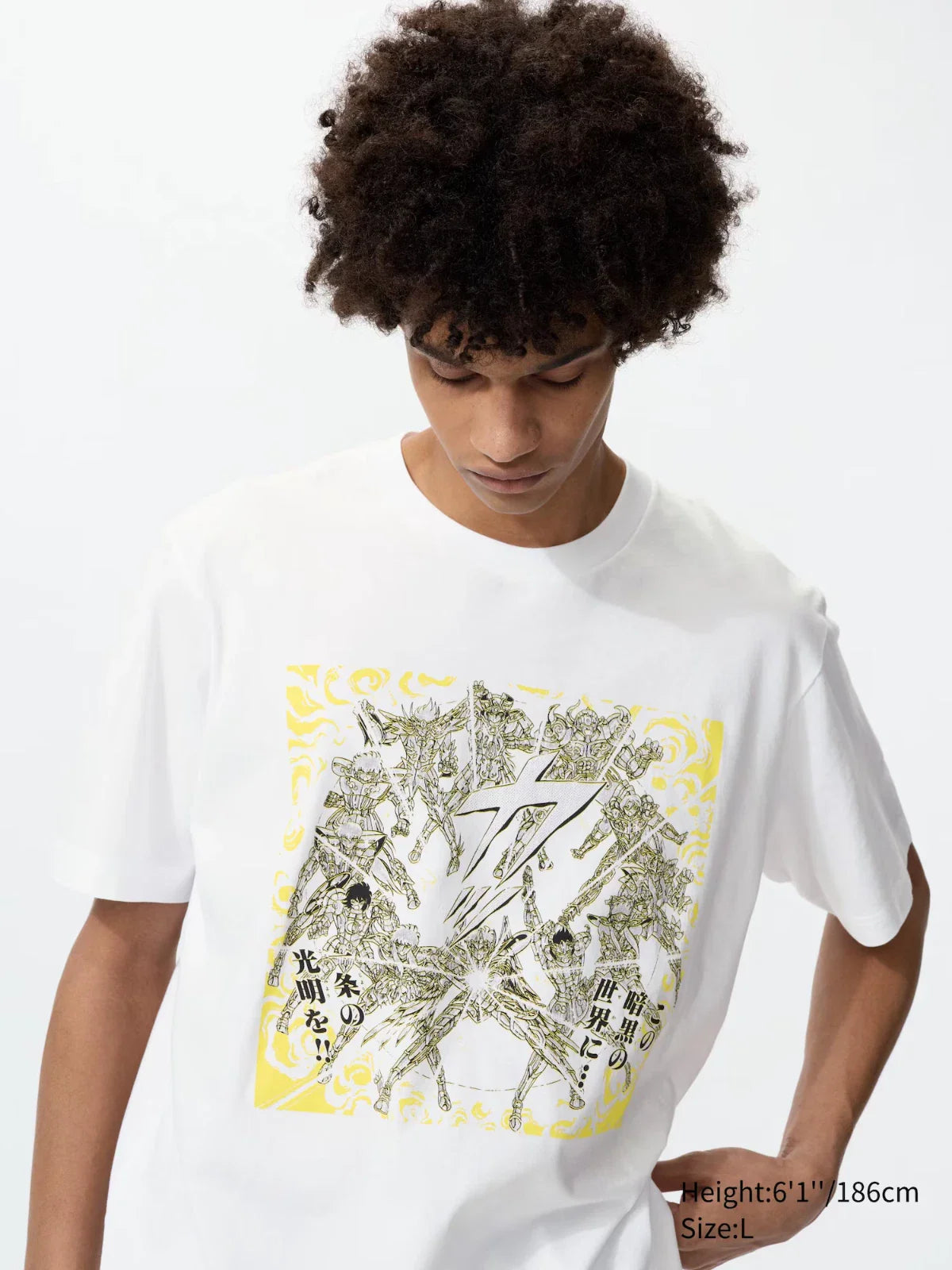 NWT Uniqlo Saint Seiya Knights of the Zodiac US Men Size M Unisex T-shirt, Sweatshirt, Hoodie, Long Sleeve Tee - T-Shirt, Sweatshirt, Hoodie