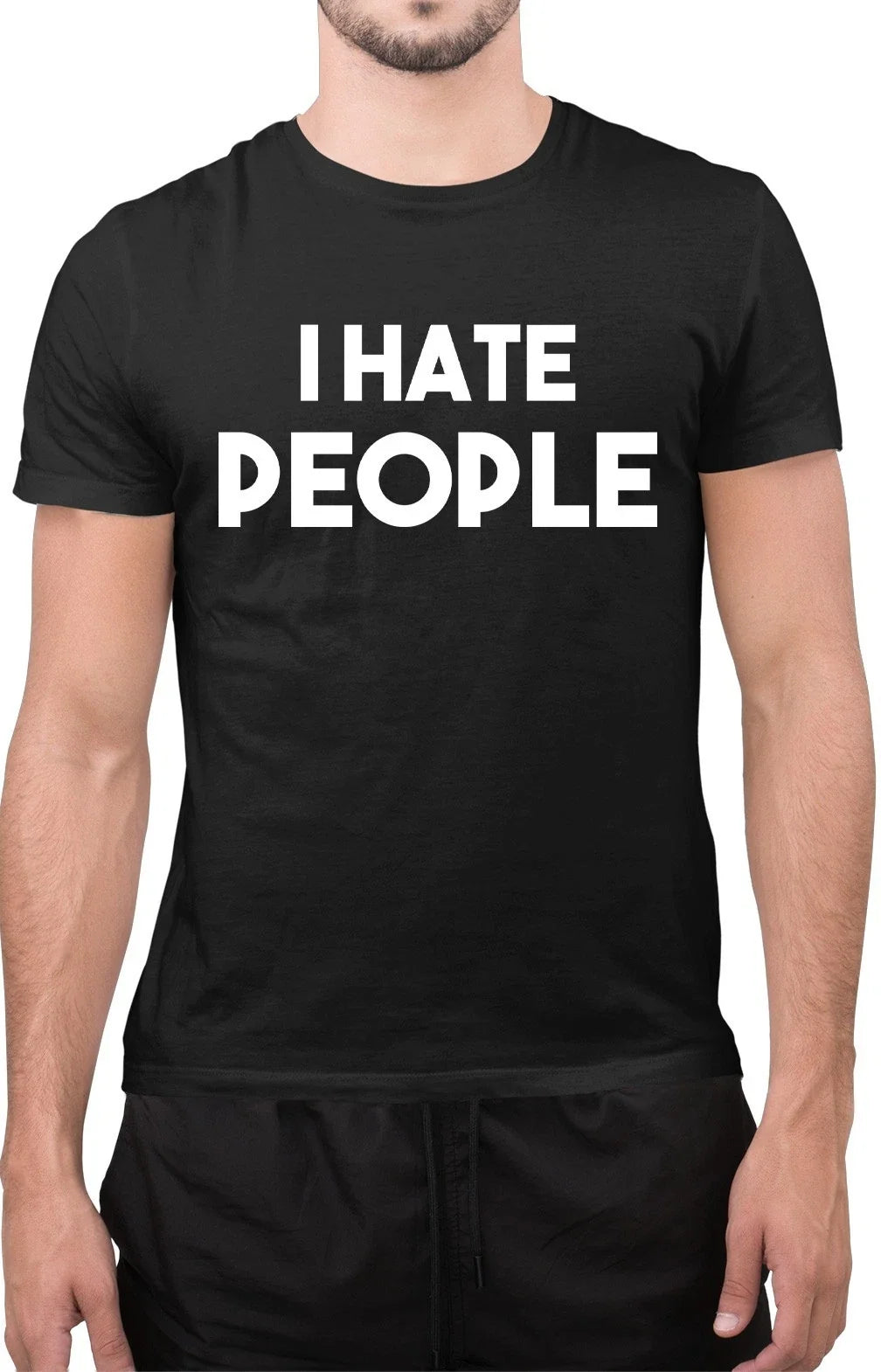 Funny I Hate People Sarcastic Anti Social Unisex Tumblr Top T-Shirt Unisex T-shirt, Sweatshirt, Hoodie, Long Sleeve Tee - T-Shirt, Sweatshirt, Hoodie