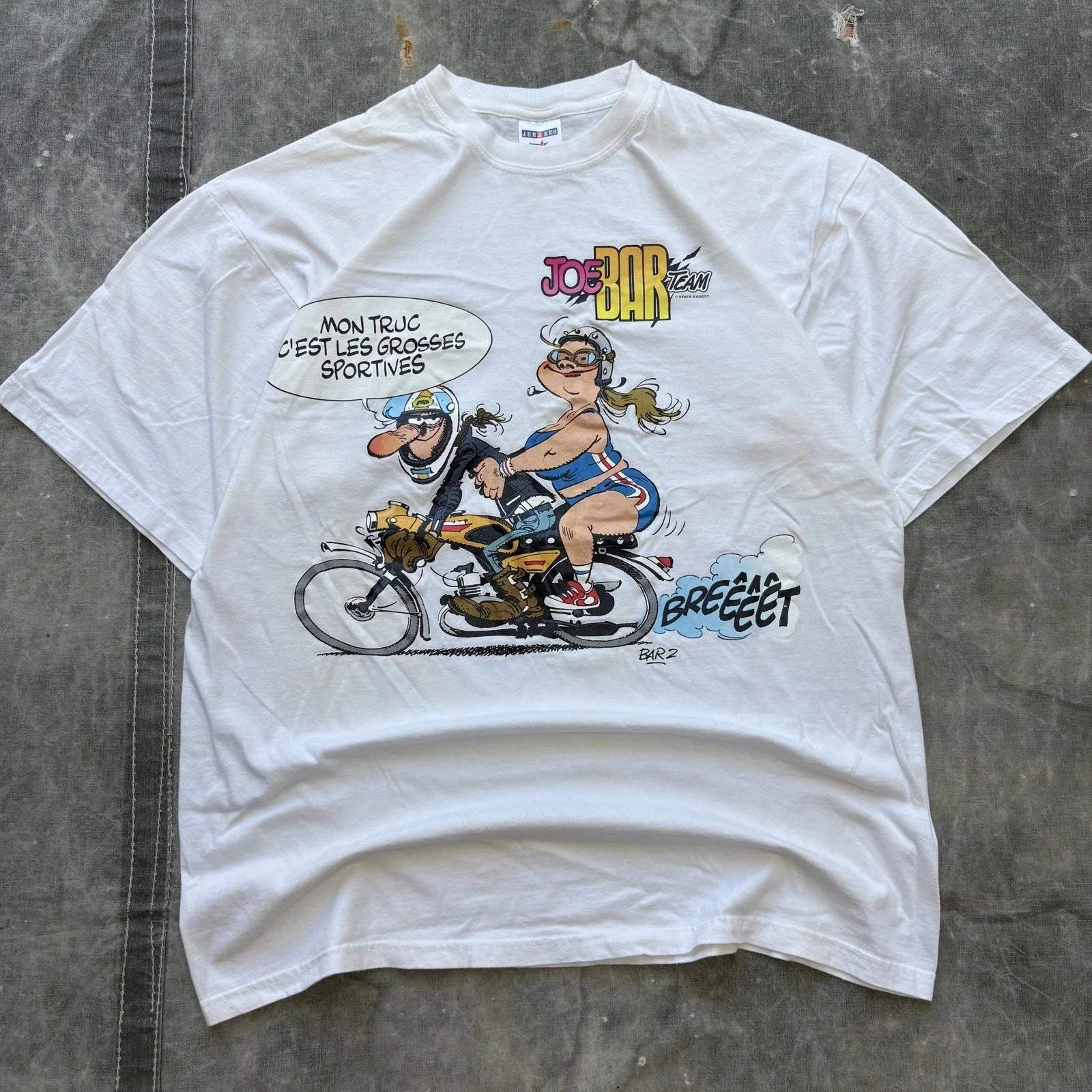 Vintage Y2K Fat Sporty Women Motorcycle Funny French Shirt Unisex T-shirt, Sweatshirt, Hoodie, Long Sleeve Tee - T-Shirt, Sweatshirt, Hoodie