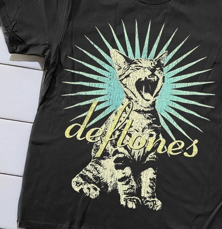 90's Deftones Around The Fur Washed Black T-Shirt Unisex T-shirt, Sweatshirt, Hoodie, Long Sleeve Tee - T-Shirt, Sweatshirt, Hoodie