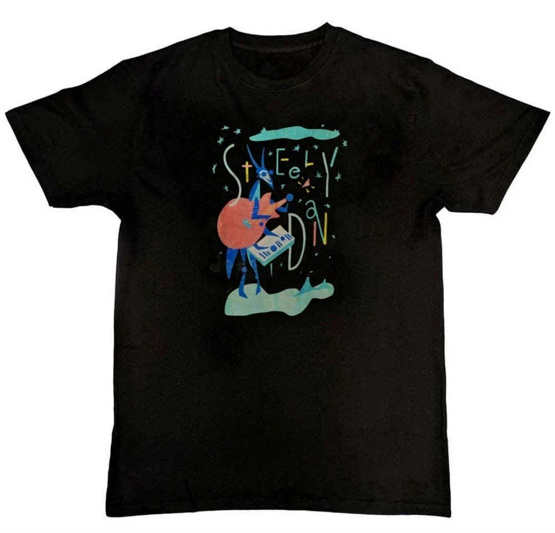 Vintage 1994 Steely Dan Us Graphic Print Unisex Mens T-Shirt S M L XL 2 3 4 XL Unisex T-shirt, Sweatshirt, Hoodie, Long Sleeve Tee - T-Shirt, Sweatshirt, Hoodie