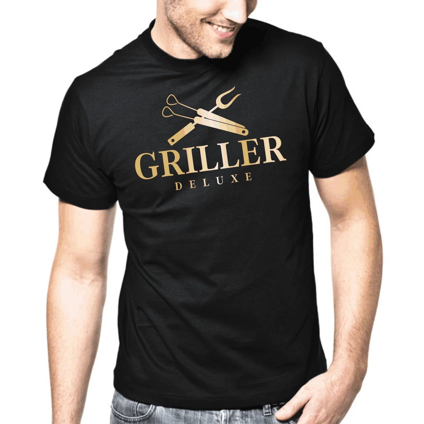 Griller Deluxe Funny Quotes Gift Humor Comedy Fun Quote T-Shirt Unisex T-shirt, Sweatshirt, Hoodie, Long Sleeve Tee - T-Shirt, Sweatshirt, Hoodie